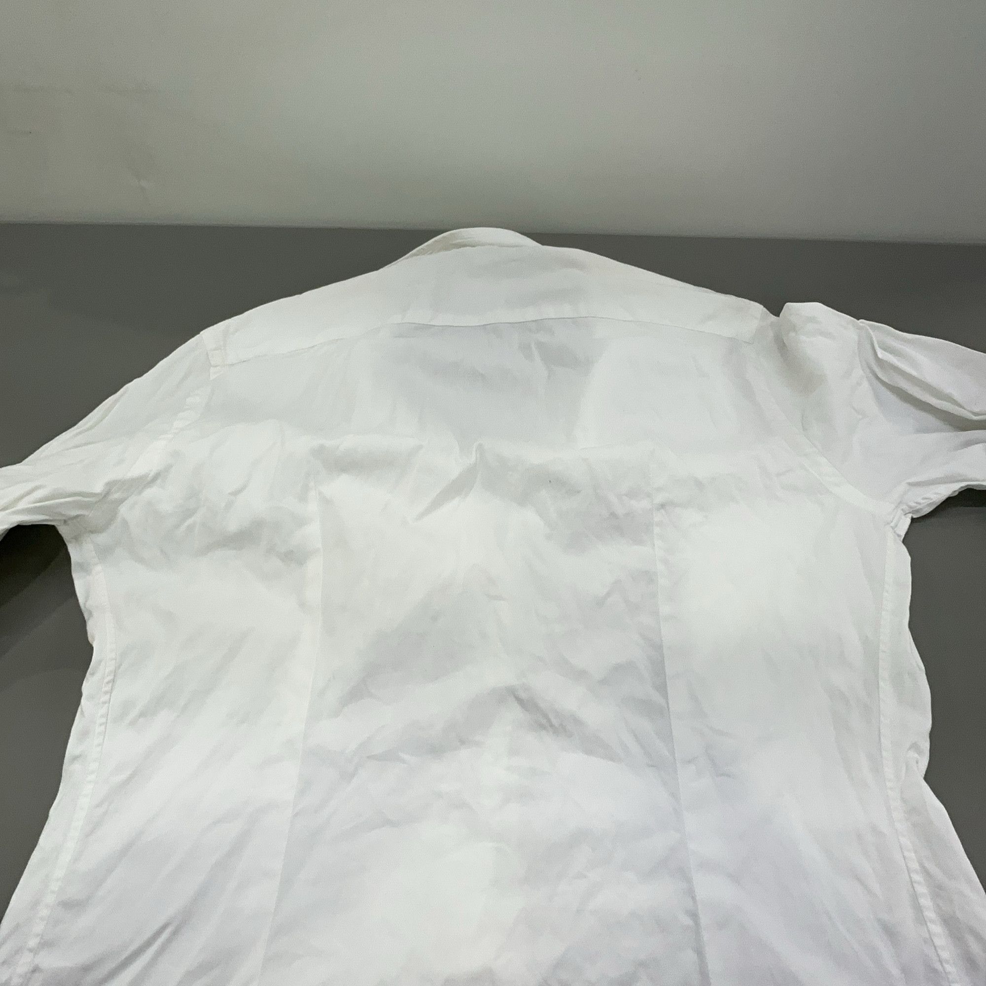 Prada Prada White Cotton Button Up Shirt Size 38 Size US S / EU 44-46 / 1 - 13 Thumbnail