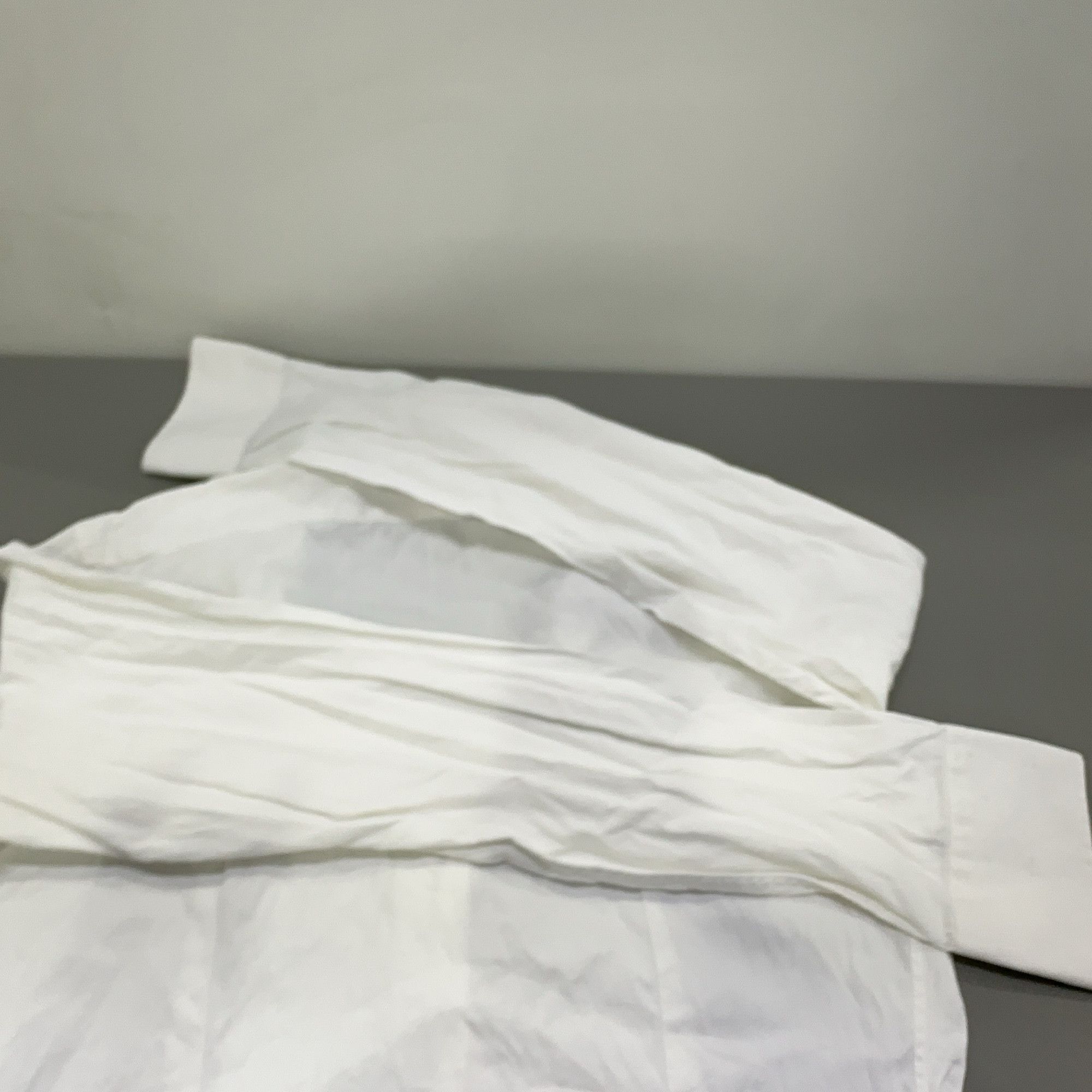 Prada Prada White Cotton Button Up Shirt Size 38 Size US S / EU 44-46 / 1 - 15 Thumbnail