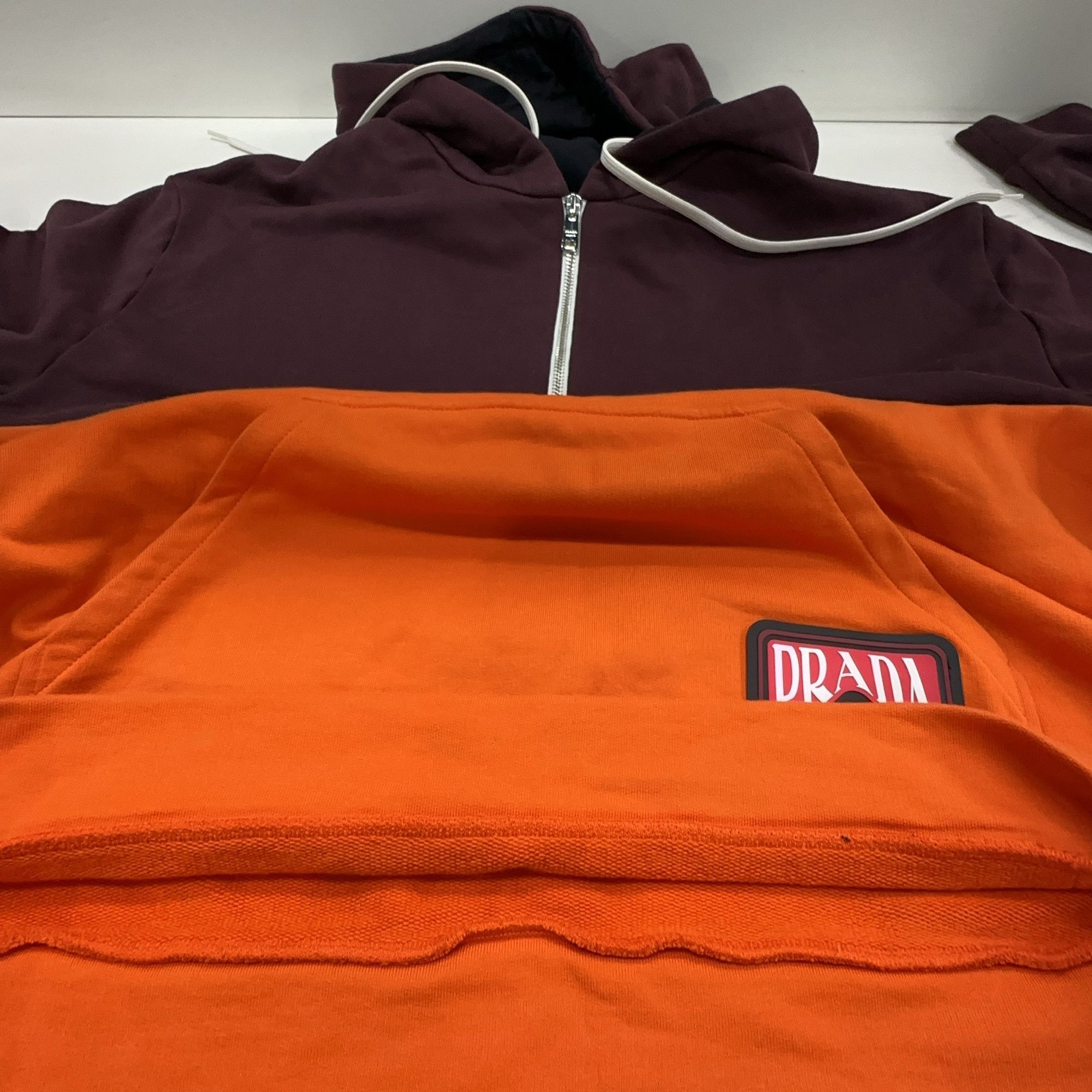 Prada Prada Colorblock Hoodie Size XXL Size US XXL / EU 58 / 5 - 7 Thumbnail