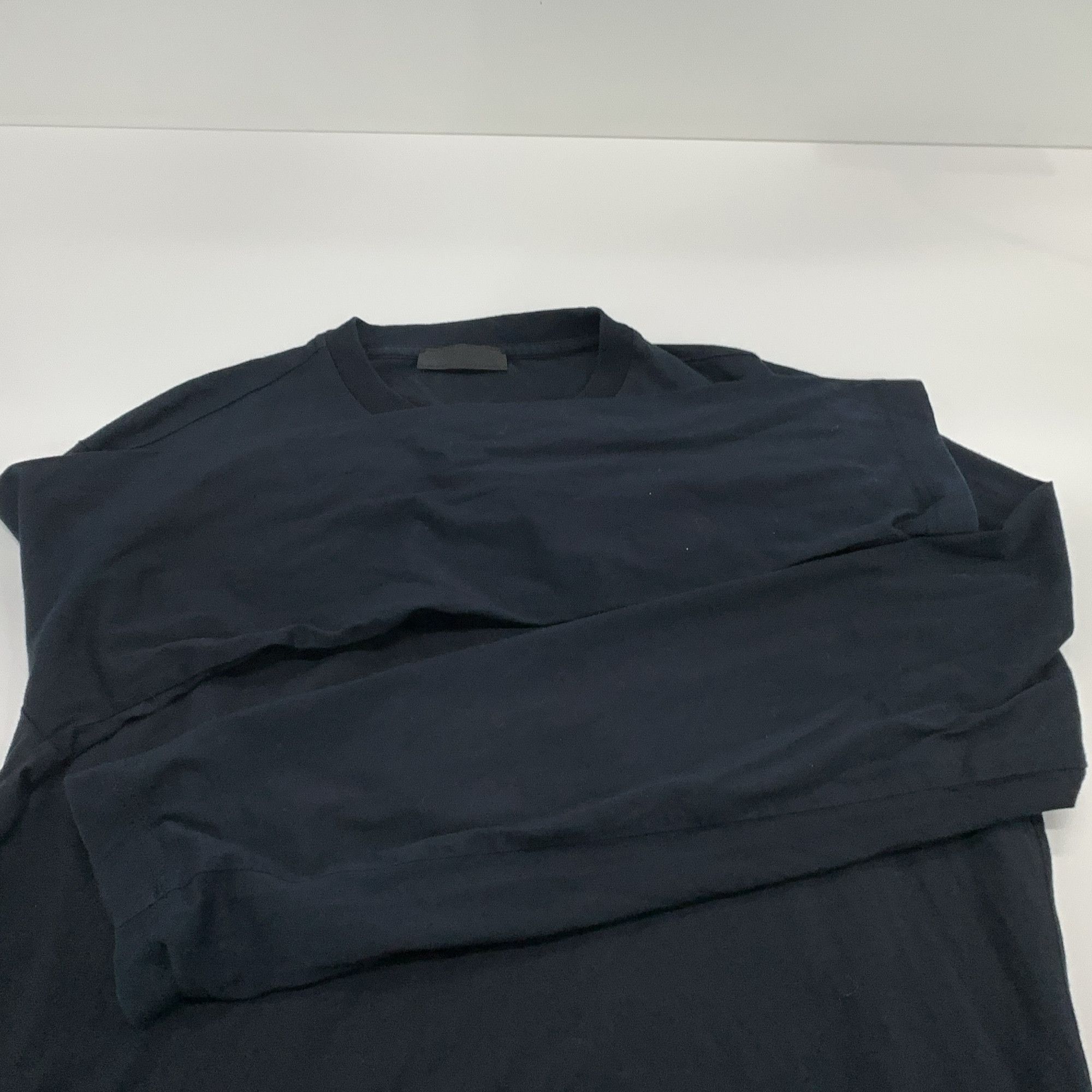 Prada Prada Navy Long Sleeve T-Shirt Size M Size US M / EU 48-50 / 2 - 14 Thumbnail