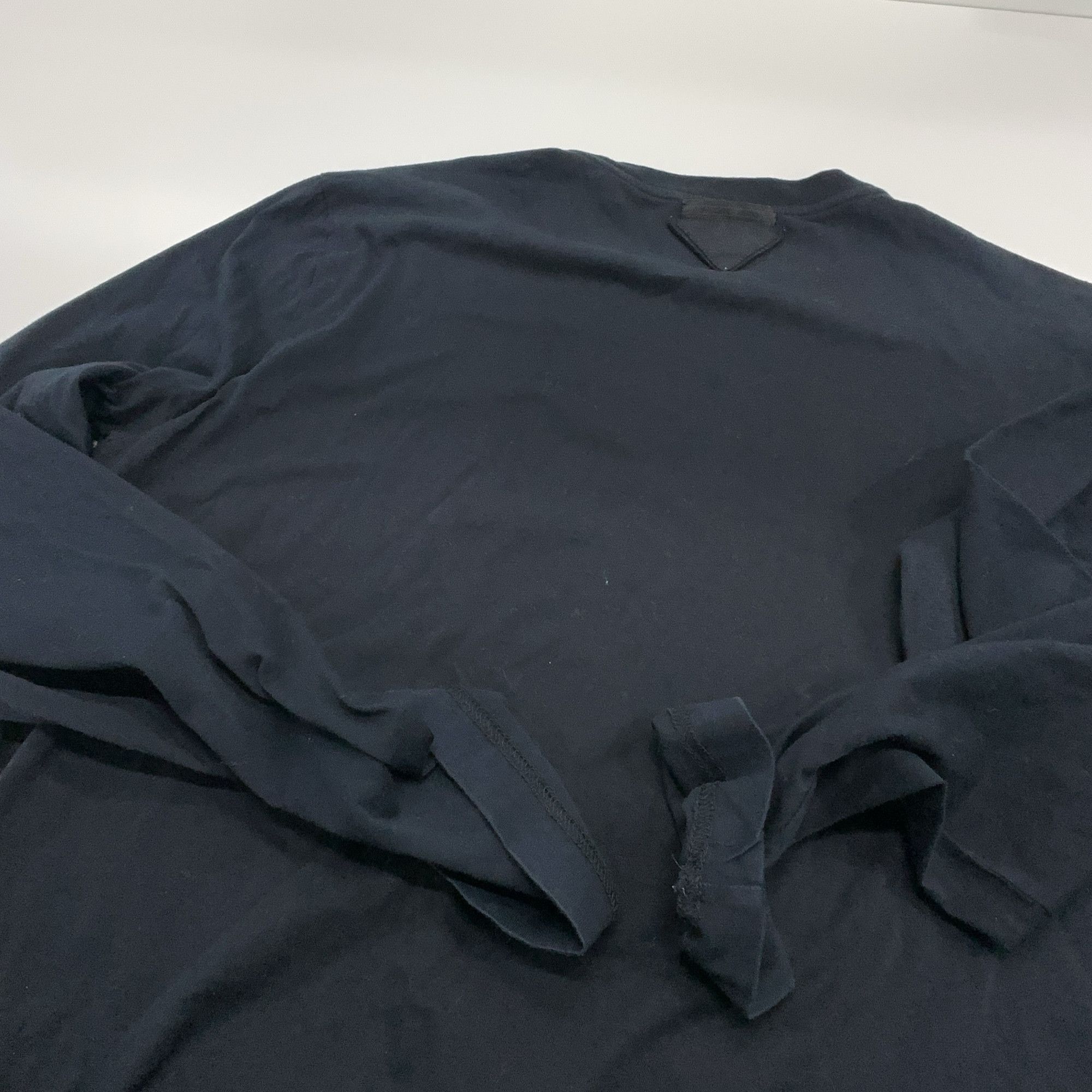 Prada Prada Navy Long Sleeve T-Shirt Size M Size US M / EU 48-50 / 2 - 13 Thumbnail