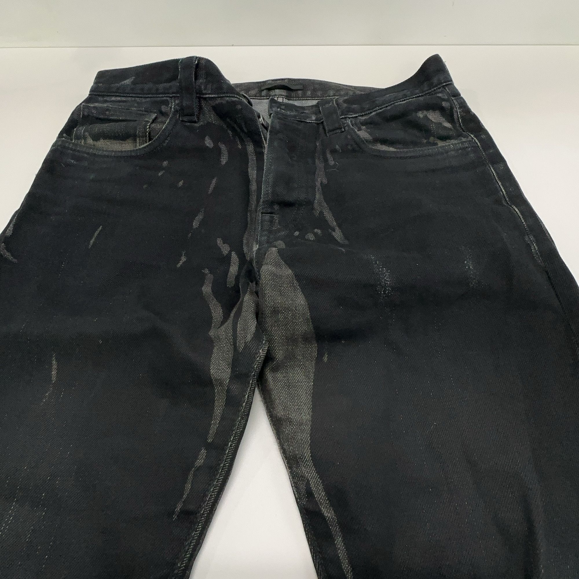 Prada Prada Distressed Black Denim Jeans Size 29 Size US 29 - 6 Thumbnail