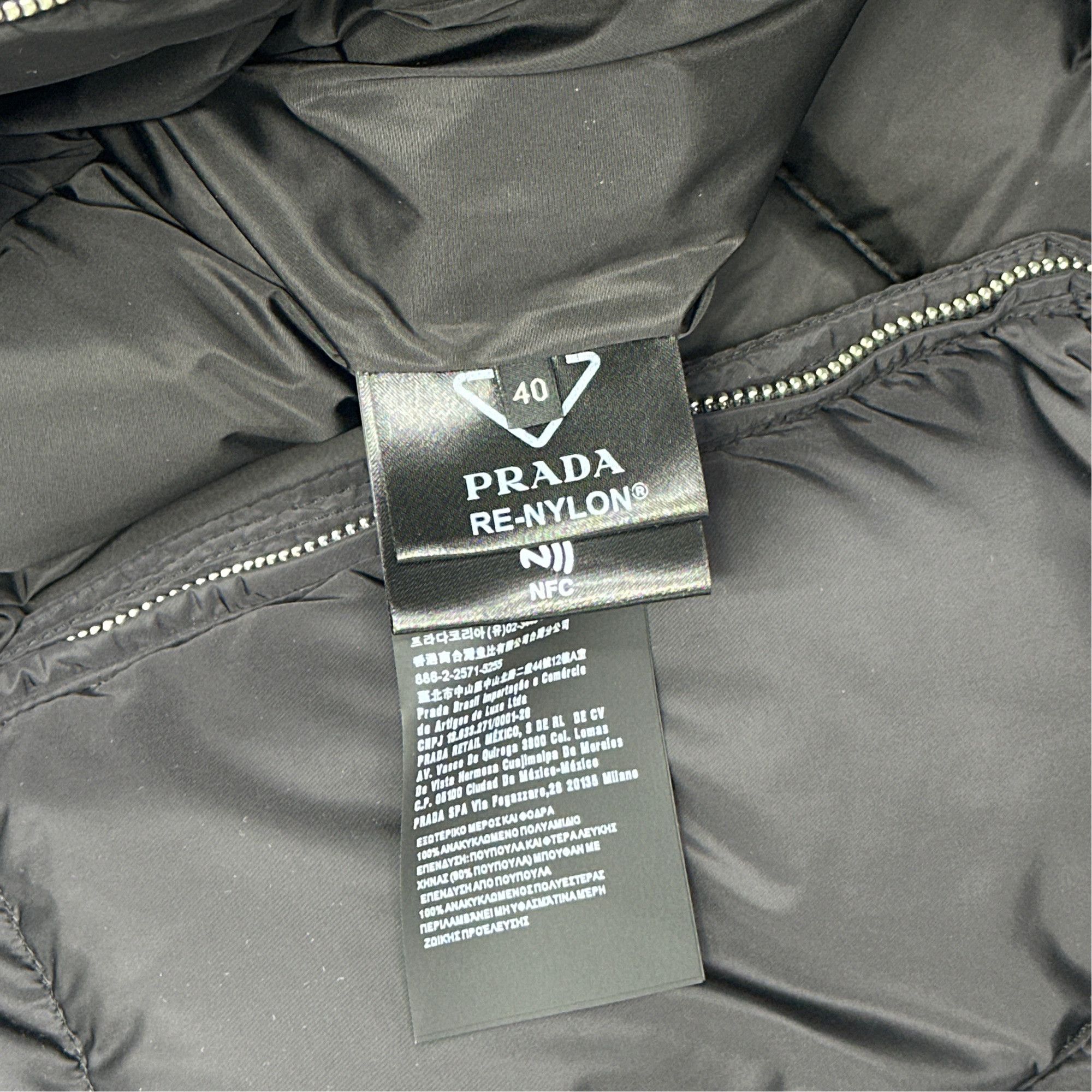 Prada Prada Re-Nylon Down Puffer Jacket Size 40 Size S / US 4 / IT 40 - 3 Thumbnail