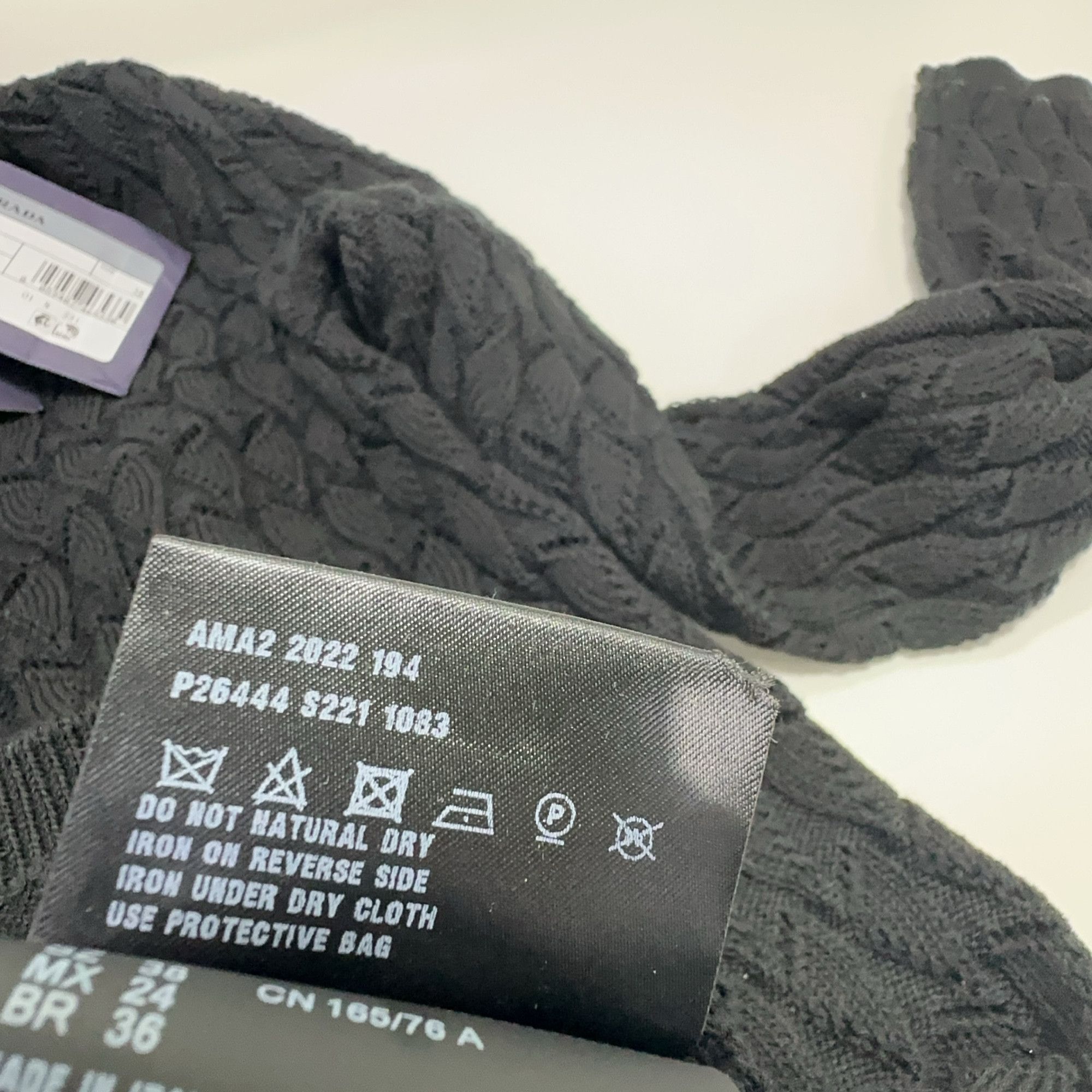 Prada Prada Textured Knit Turtleneck Sweater Size 38 Size XS / US 0-2 / IT 36-38 - 7 Thumbnail