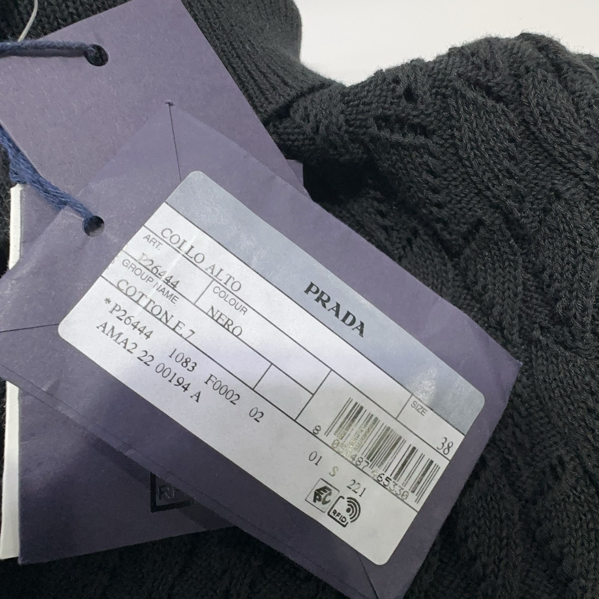 Prada Prada Textured Knit Turtleneck Sweater Size 38 Size XS / US 0-2 / IT 36-38 - 4 Thumbnail