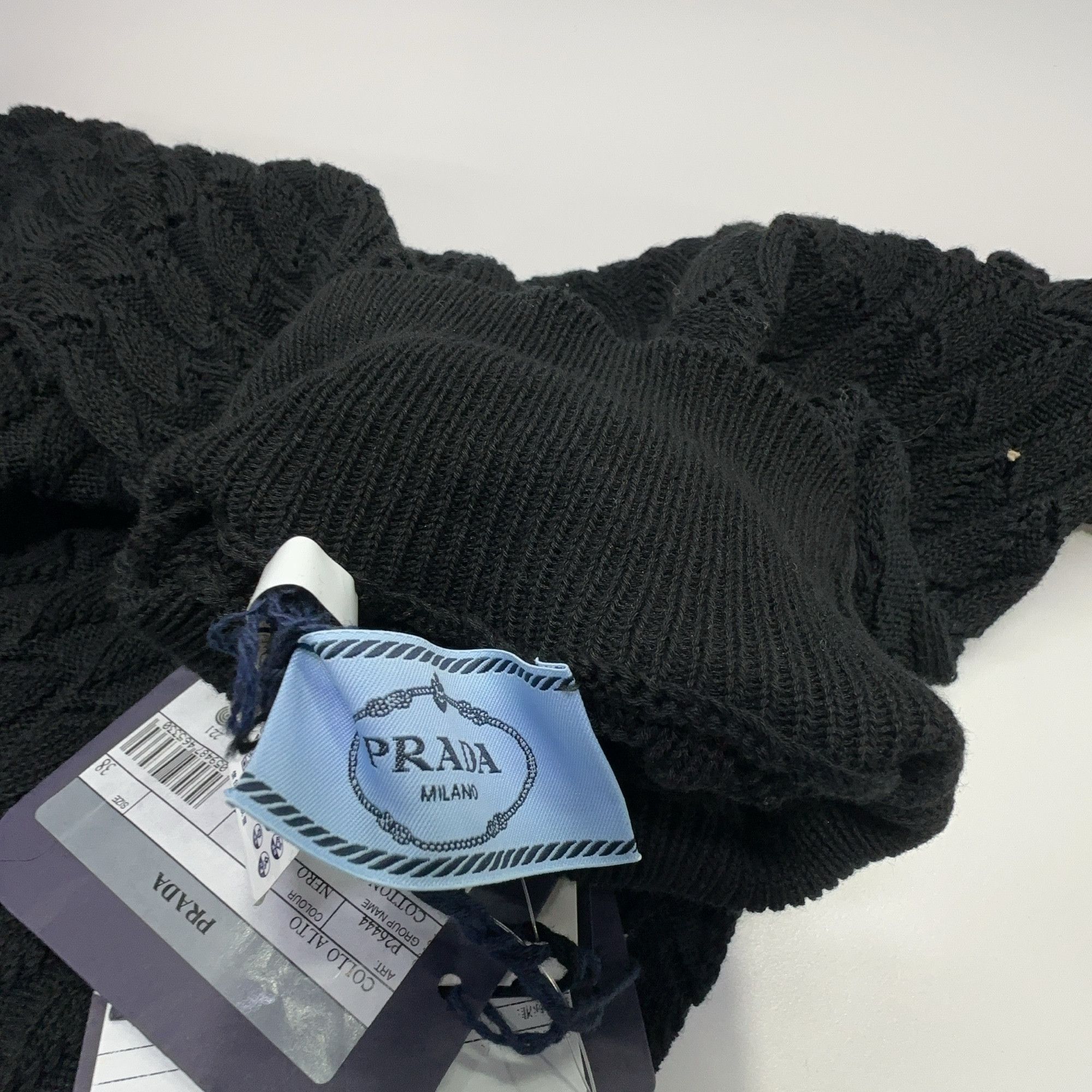 Prada Prada Textured Knit Turtleneck Sweater Size 38 Size XS / US 0-2 / IT 36-38 - 3 Thumbnail