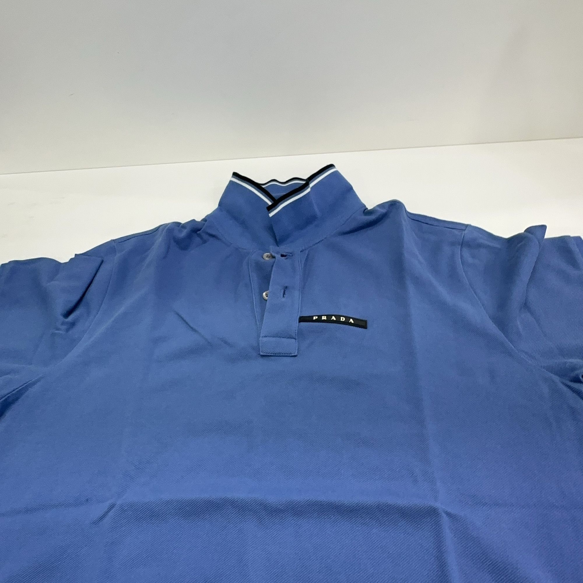 Prada Prada Logo Polo Shirt Size XL Size US XL / EU 56 / 4 - 7 Thumbnail