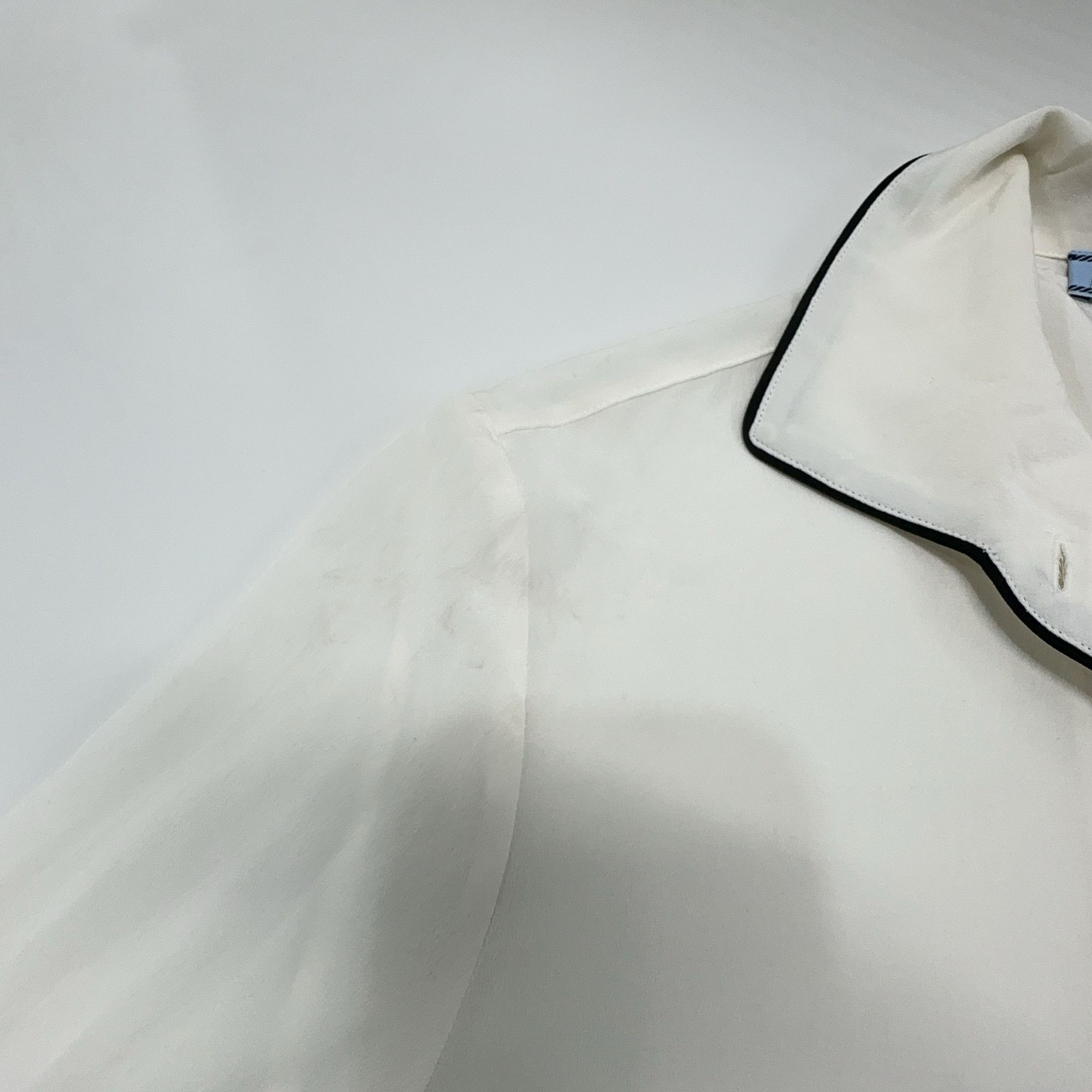 Prada Prada Contrast Piping Button Up Shirt Size 36 Size XS / US 0-2 / IT 36-38 - 6 Thumbnail