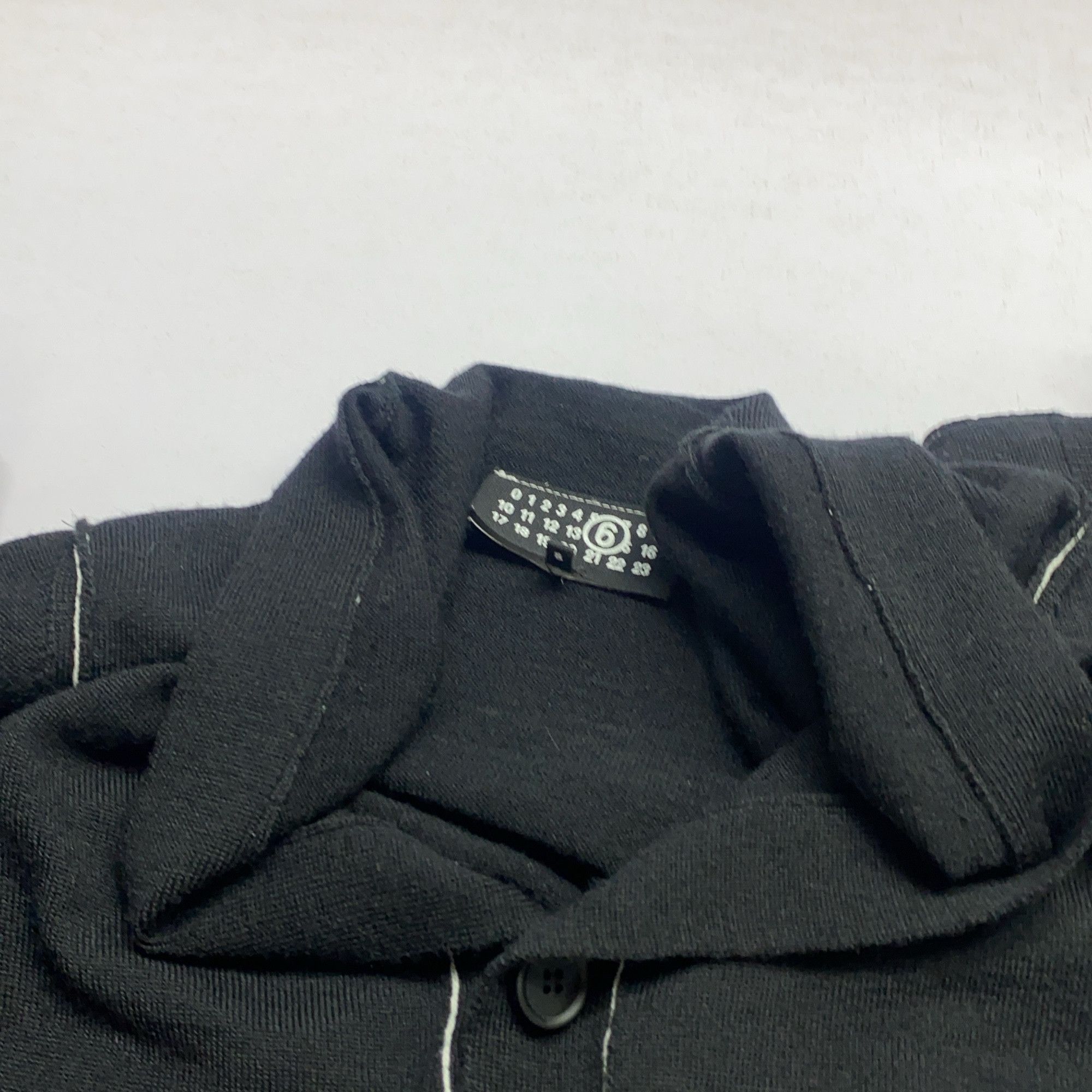 MM6 MM6 Maison Margiela Contrast Stitch Cardigan Size S Size US S / EU 44-46 / 1 - 7 Thumbnail