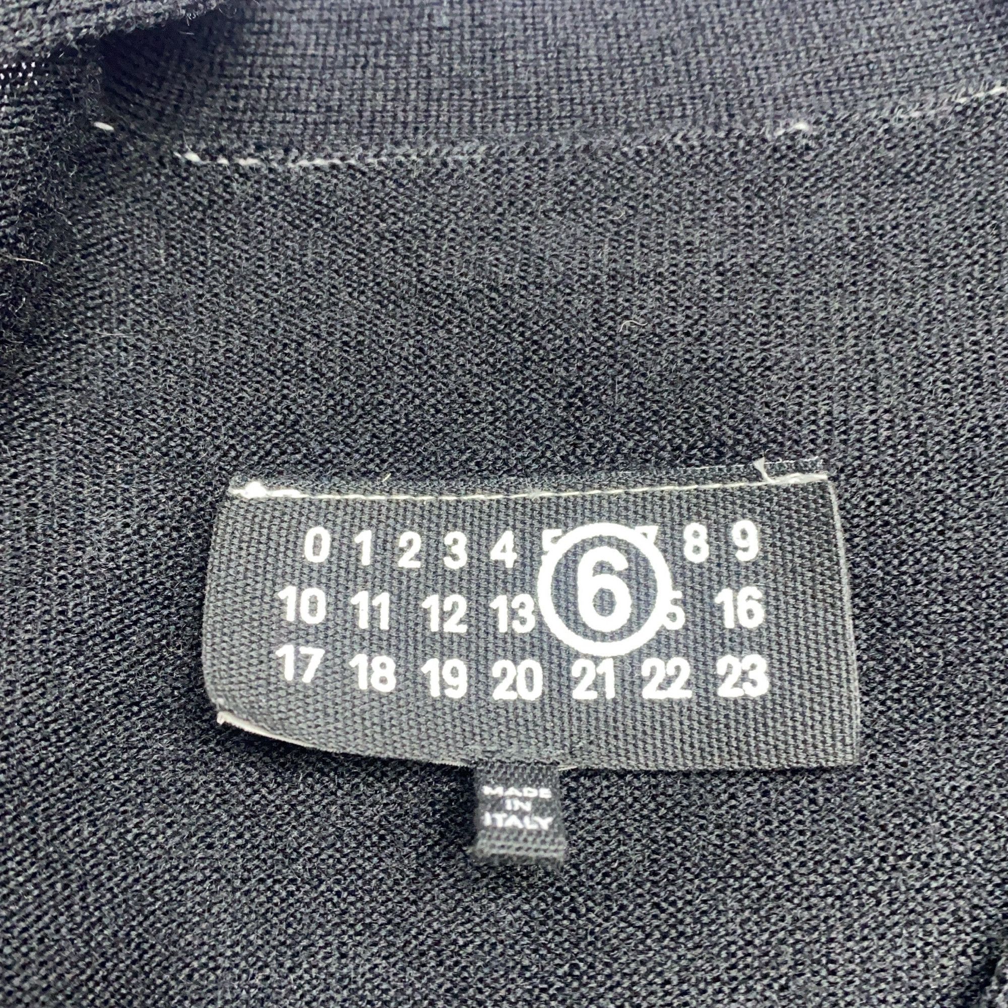 MM6 MM6 Maison Margiela Contrast Stitch Cardigan Size S Size US S / EU 44-46 / 1 - 3 Thumbnail