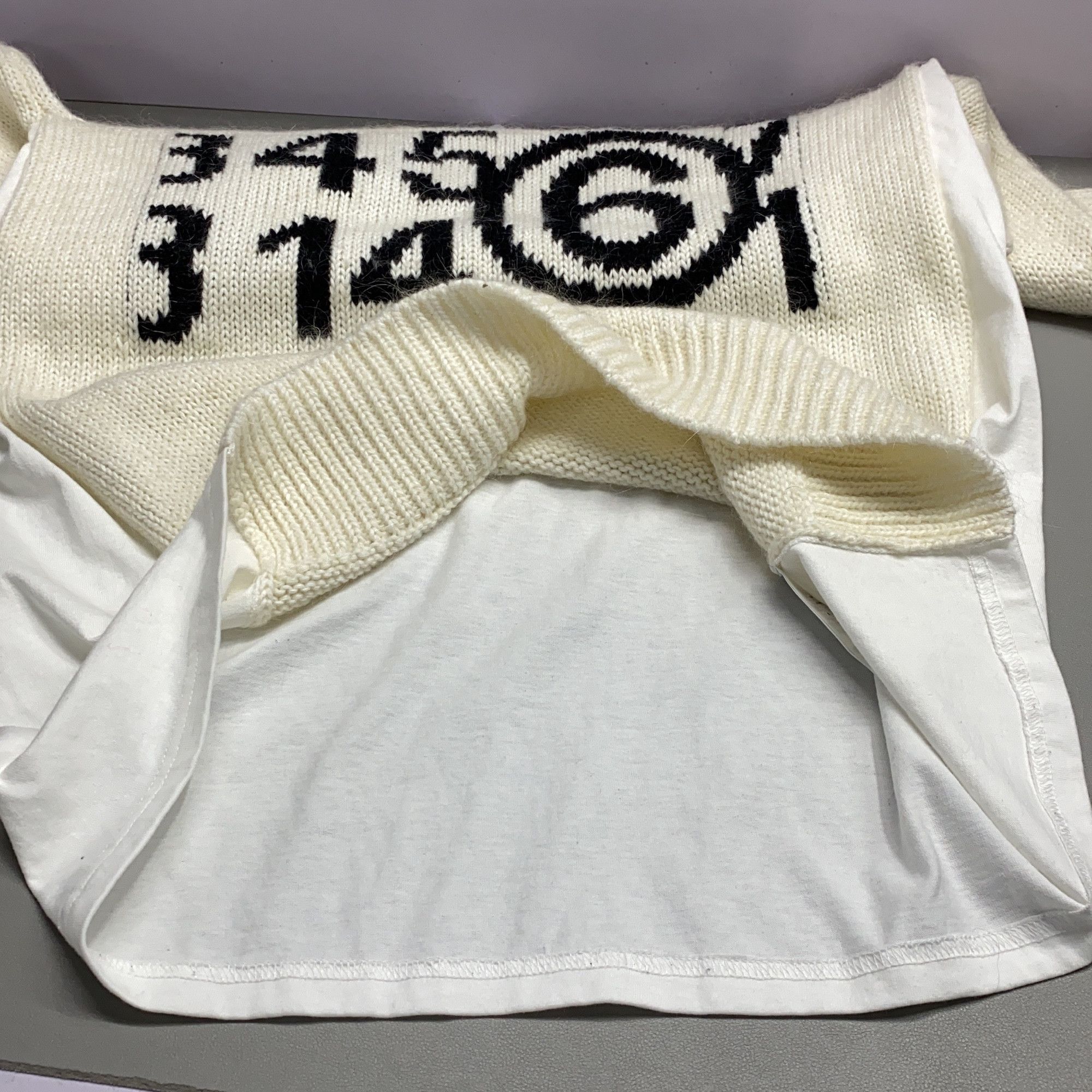 MM6 MM6 Maison Margiela Numeric Jacquard Knit Sweater Size S Size S / US 4 / IT 40 - 7 Thumbnail