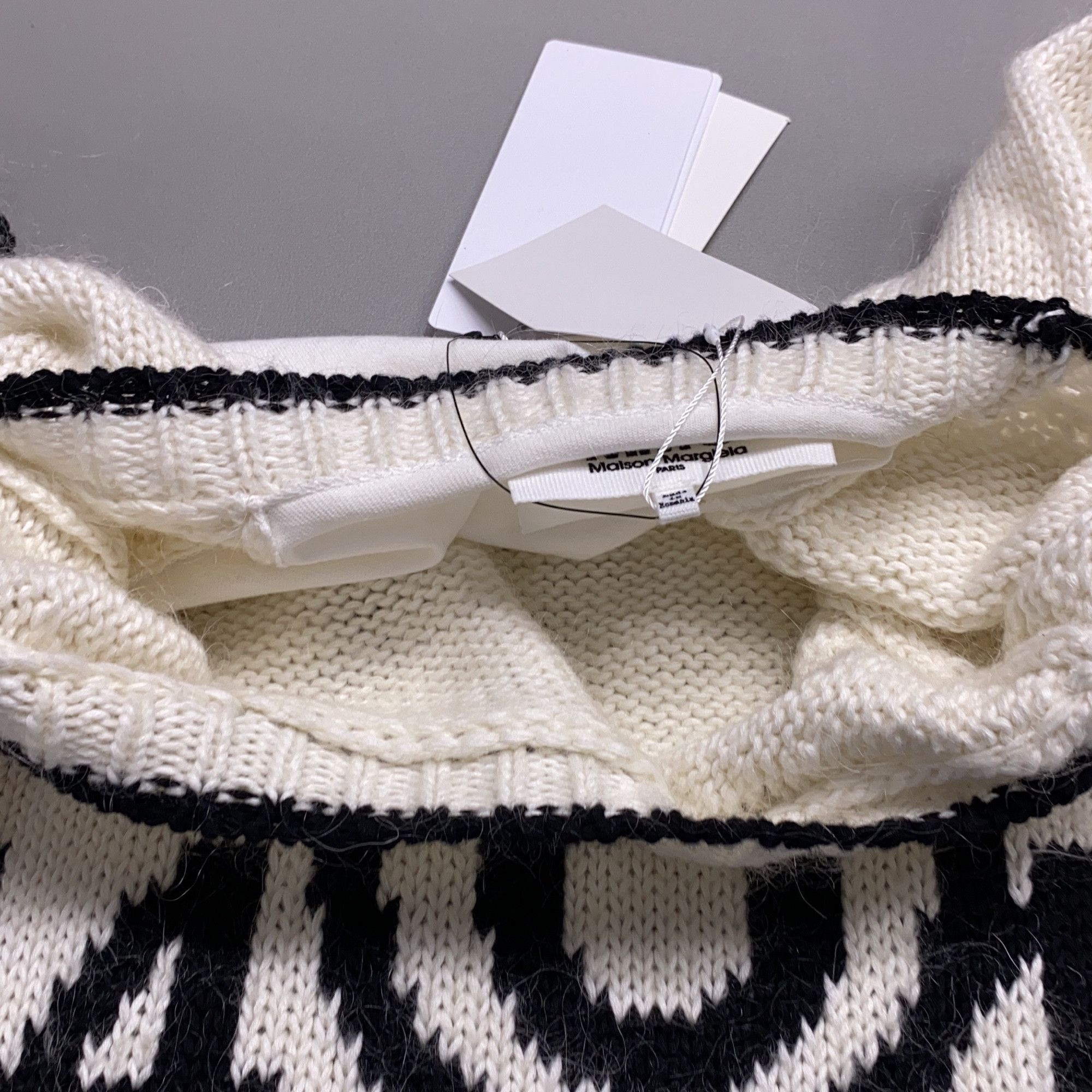 MM6 MM6 Maison Margiela Numeric Jacquard Knit Sweater Size S Size S / US 4 / IT 40 - 9 Thumbnail