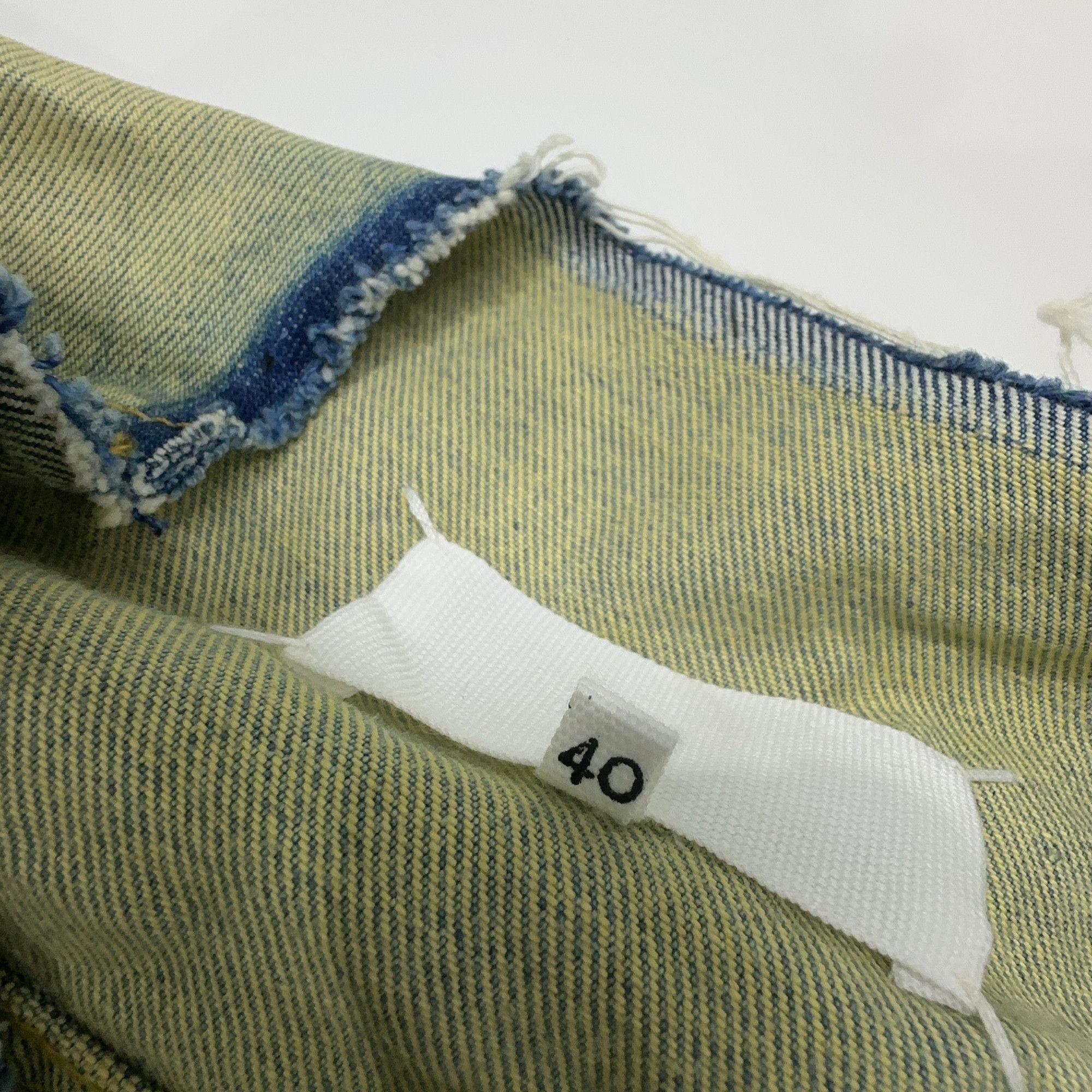 Maison Margiela Maison Margiela Distressed Denim Jacket Size 40 Size S / US 4 / IT 40 - 6 Thumbnail