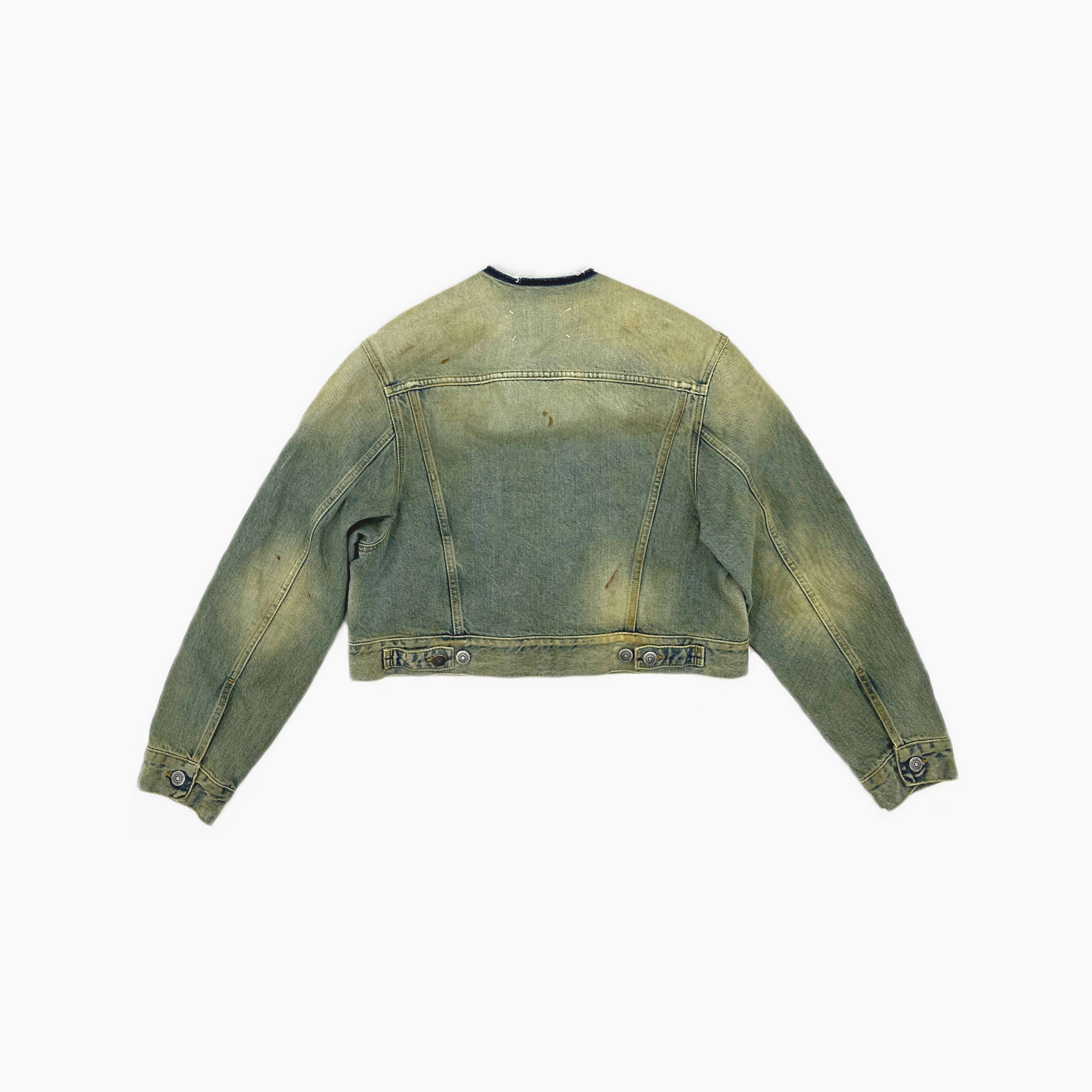 Maison Margiela Maison Margiela Distressed Denim Jacket Size 40 Size S / US 4 / IT 40 - 2 Thumbnail