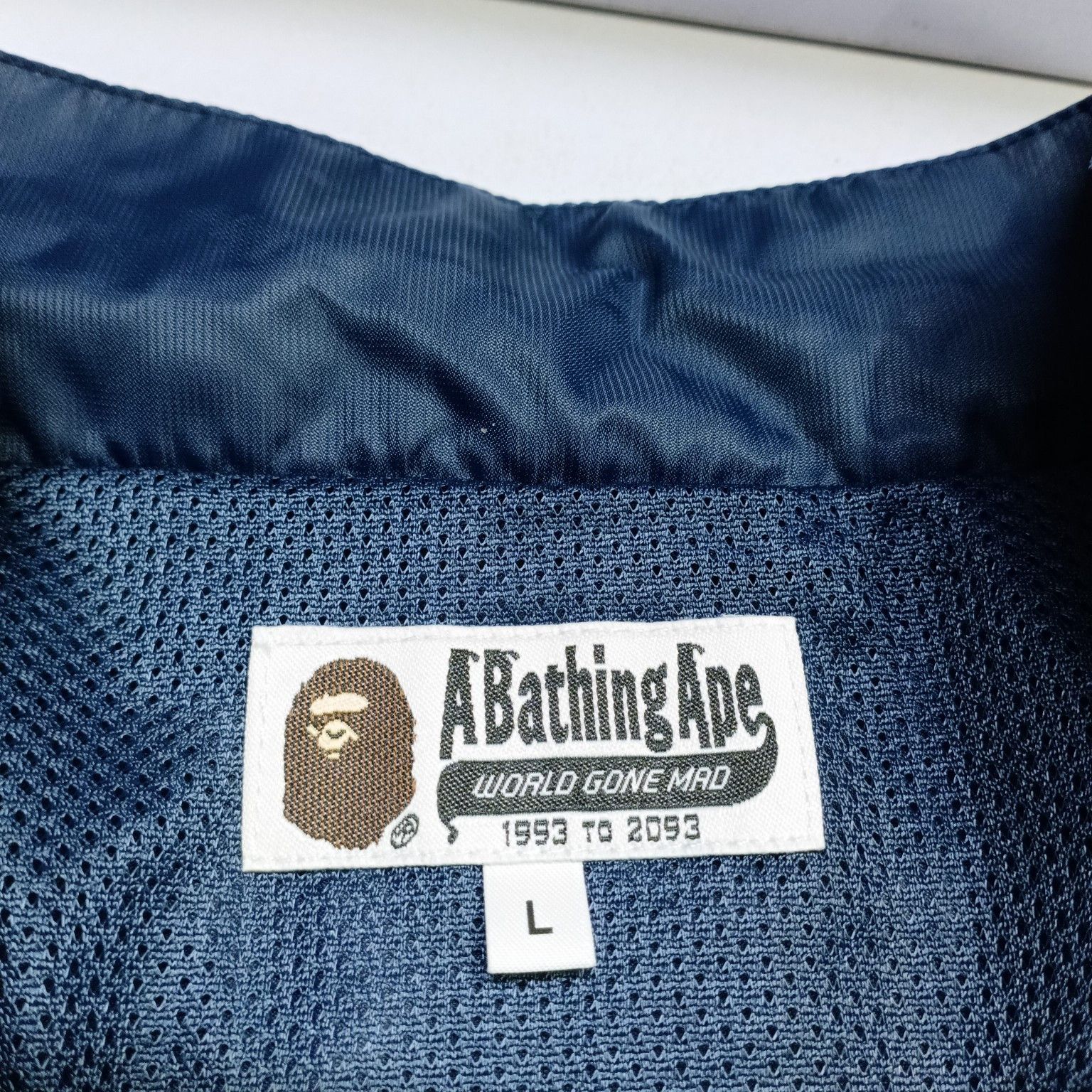 MM6 A Bathing Ape Logo Nylon Light Jacket Size L Size US L / EU 52-54 / 3 - 3 Thumbnail