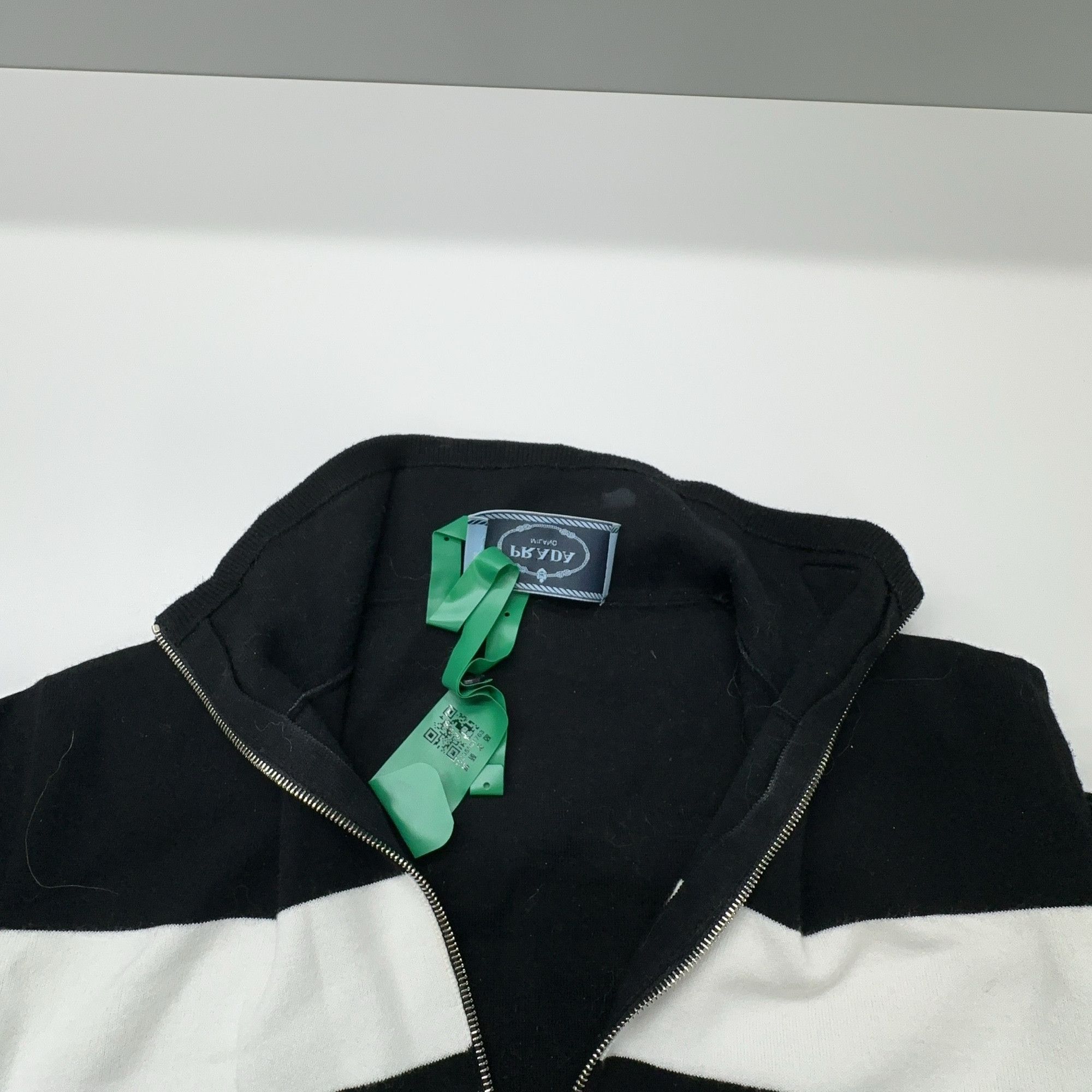 Prada Prada Striped Half-Zip Sweater Size 38 Size XS / US 0-2 / IT 36-38 - 6 Thumbnail