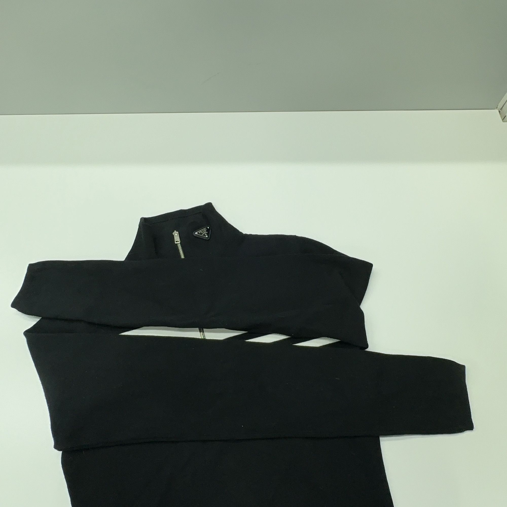 Prada Prada Striped Half-Zip Sweater Size 38 Size XS / US 0-2 / IT 36-38 - 10 Thumbnail