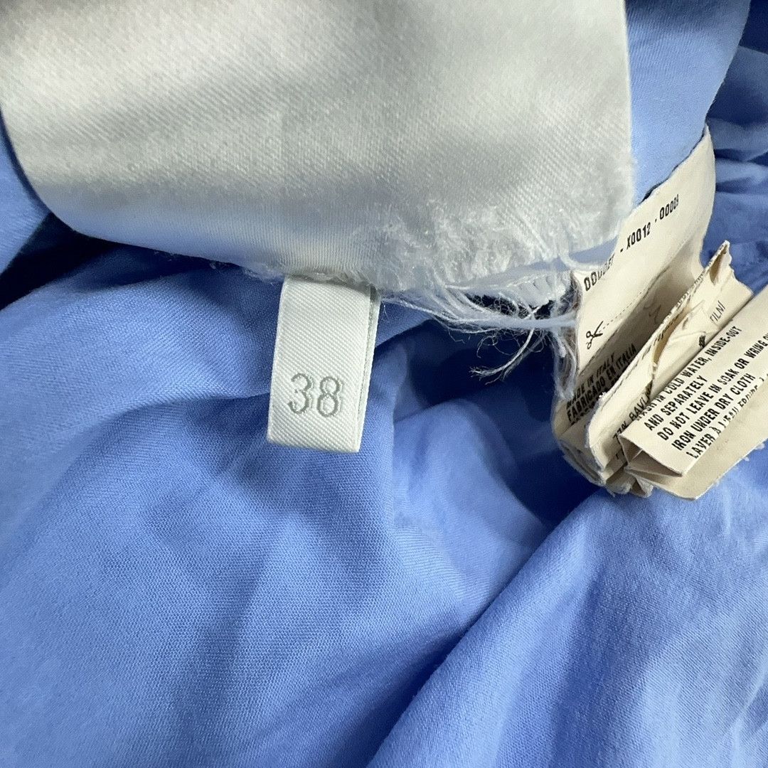 Prada Prada Blue Collared Button Up Shirt Size 38 Size XS / US 0-2 / IT 36-38 - 4 Thumbnail