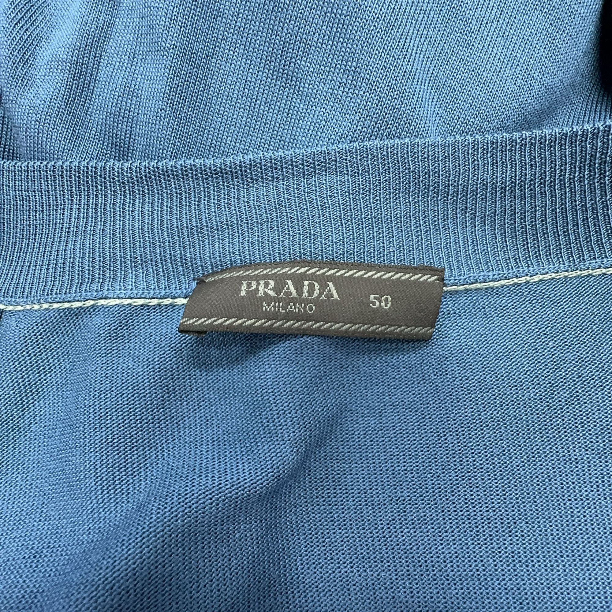 Prada Prada Silk Cardigan Size M Size US M / EU 48-50 / 2 - 3 Thumbnail