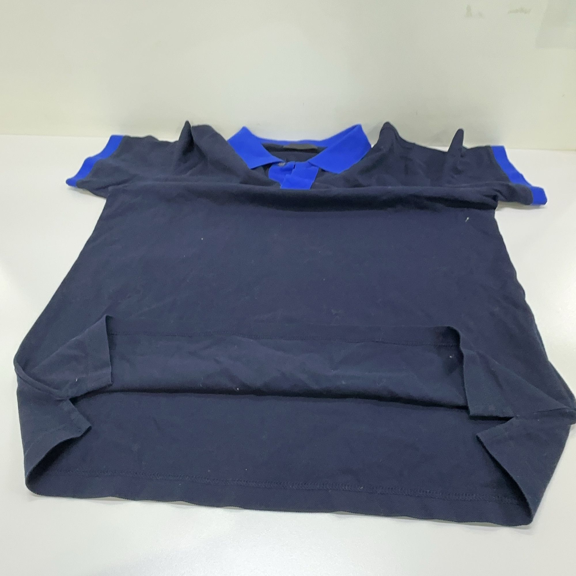 Prada Prada Contrast Collar Polo Shirt Size M Size US M / EU 48-50 / 2 - 9 Thumbnail