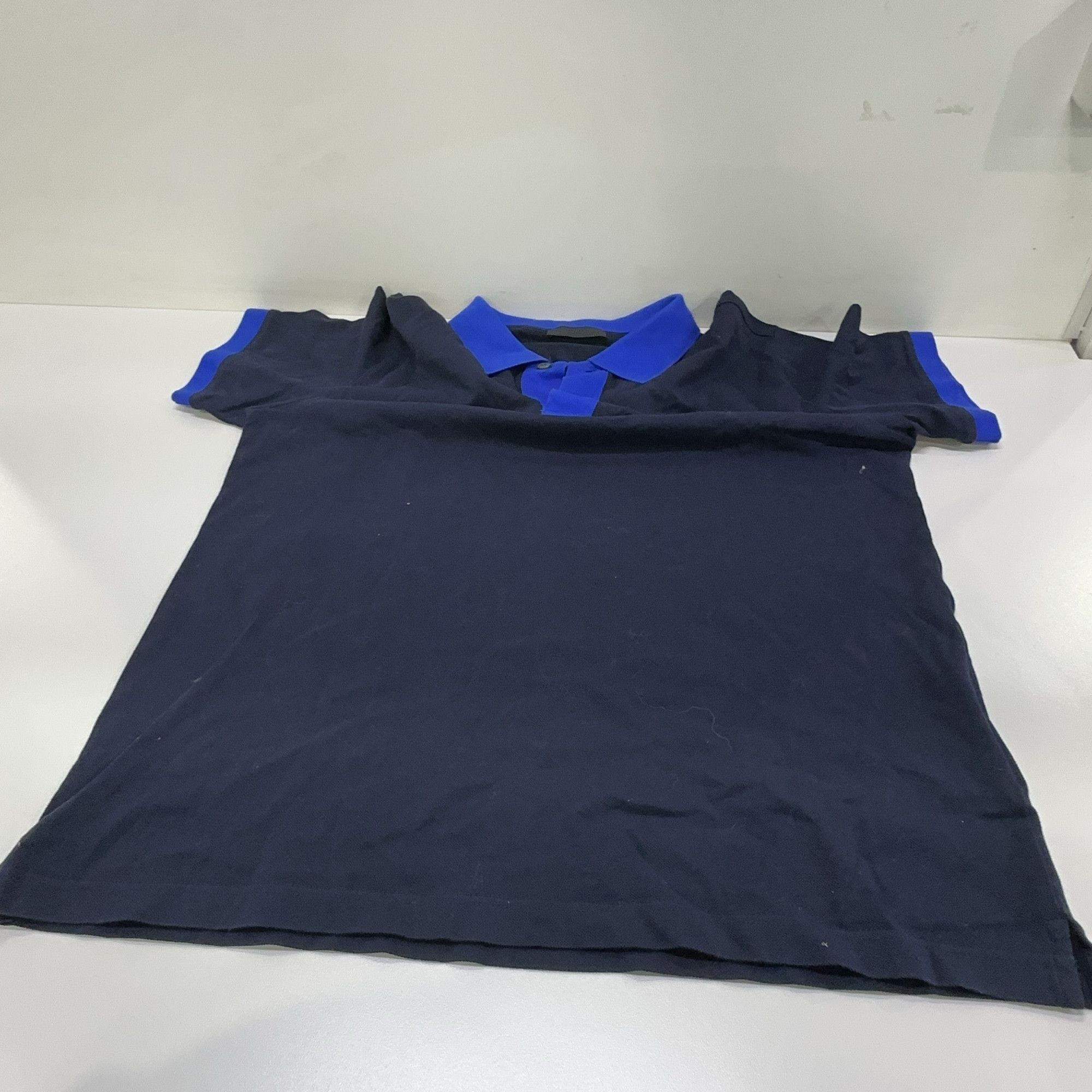 Prada Prada Contrast Collar Polo Shirt Size M Size US M / EU 48-50 / 2 - 8 Thumbnail