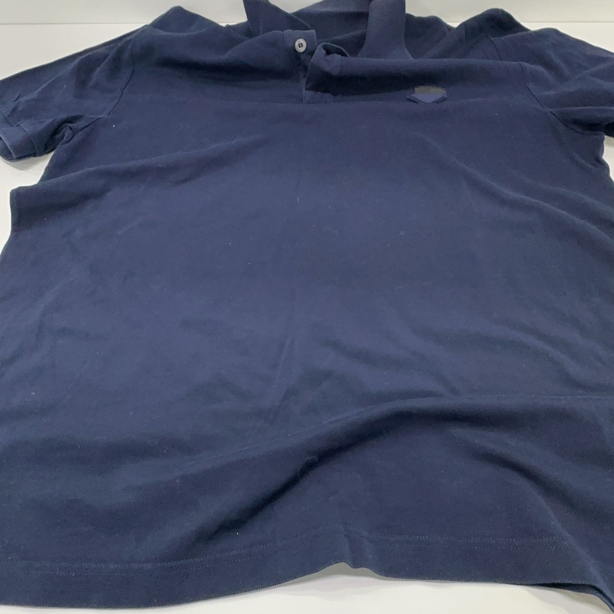 Prada Prada Navy Logo Polo Shirt Size XXL Size US XXL / EU 58 / 5 - 7 Thumbnail