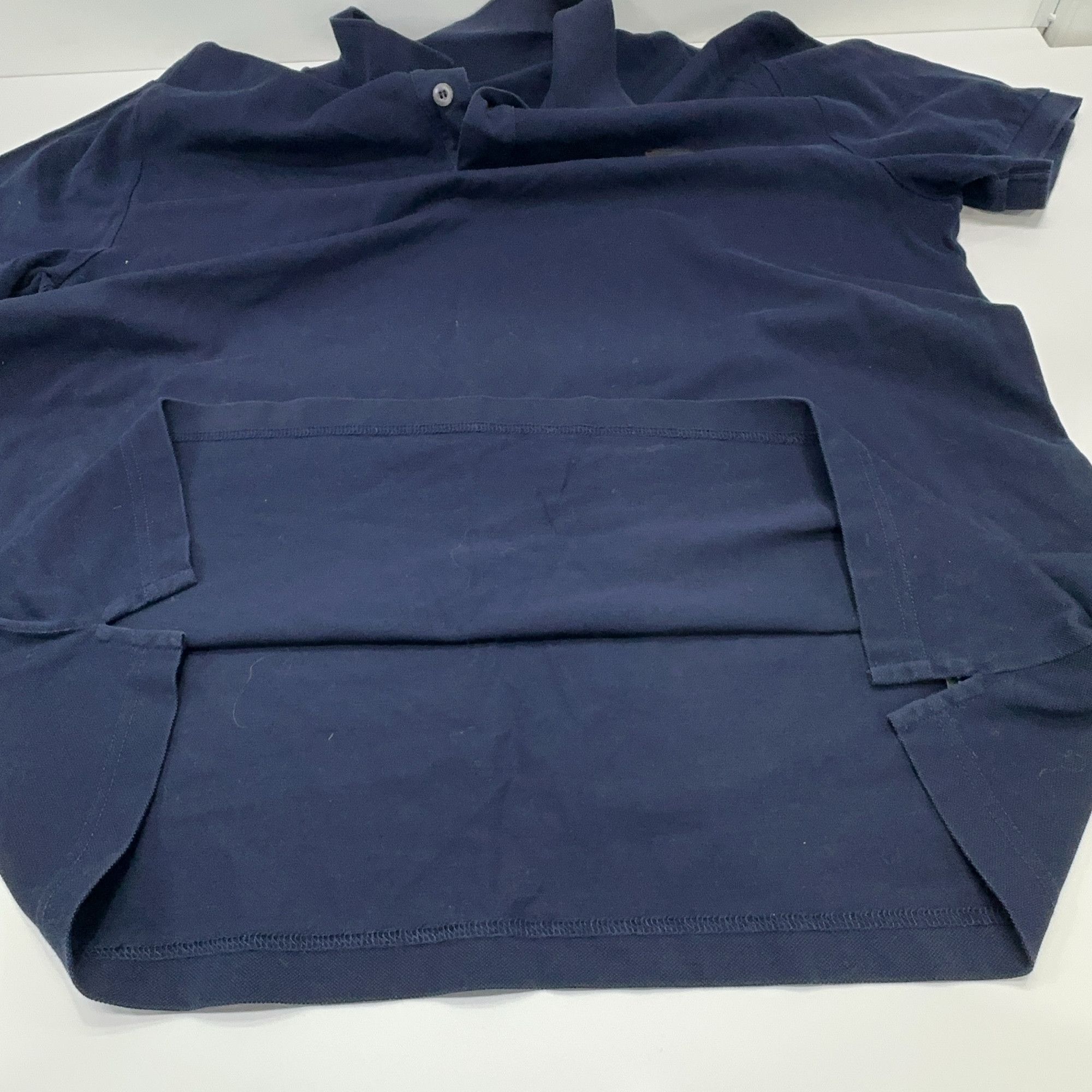 Prada Prada Navy Logo Polo Shirt Size XXL Size US XXL / EU 58 / 5 - 8 Thumbnail