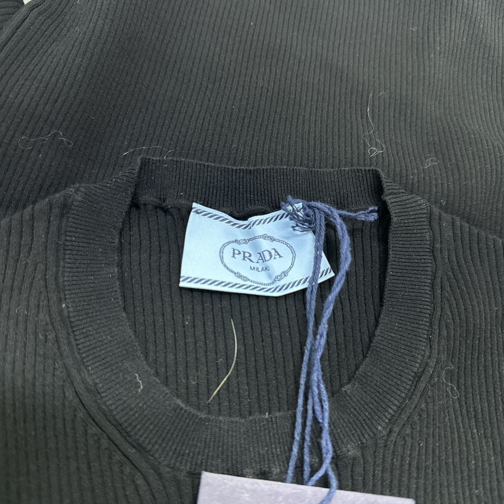 Prada Prada Ribbed Knit Sweater Size 40 Size S / US 4 / IT 40 - 3 Thumbnail