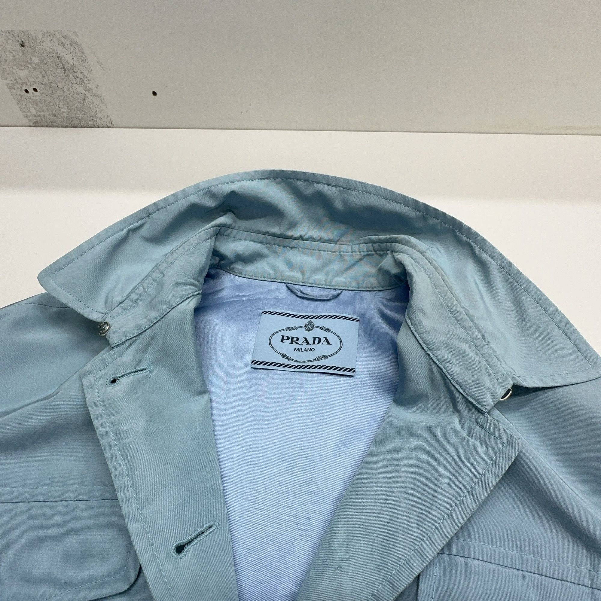 Prada Prada Nylon Button Up Jacket Size 42 Size M / US 6-8 / IT 42-44 - 6 Thumbnail