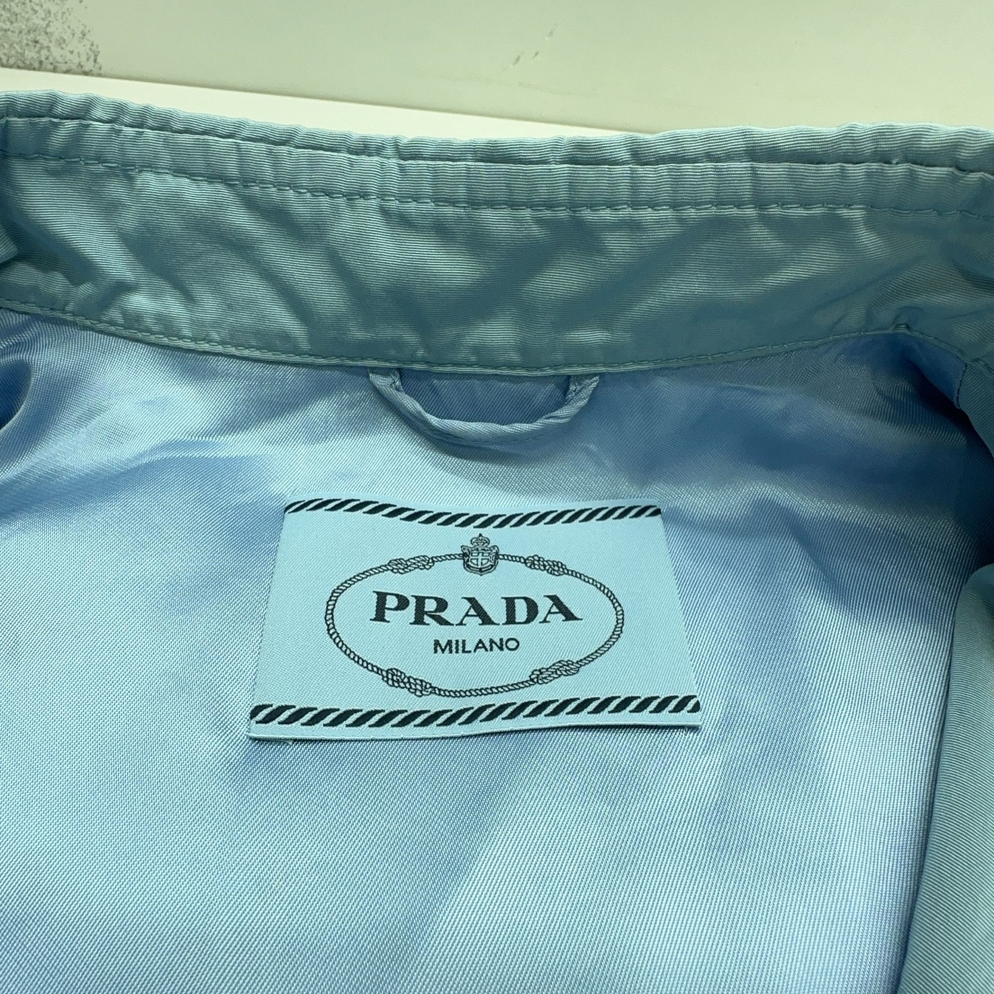 Prada Prada Nylon Button Up Jacket Size 42 Size M / US 6-8 / IT 42-44 - 3 Thumbnail