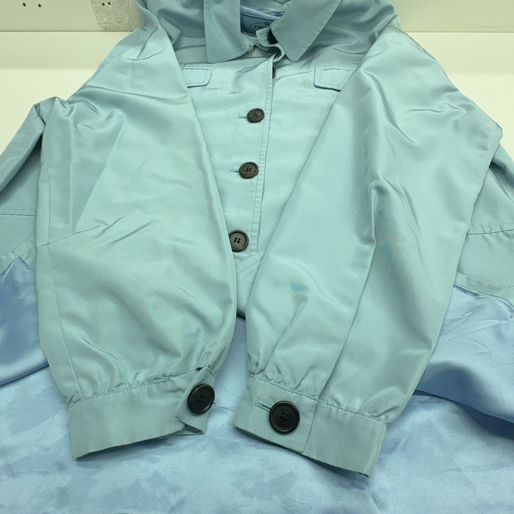 Prada Prada Nylon Button Up Jacket Size 42 Size M / US 6-8 / IT 42-44 - 10 Thumbnail