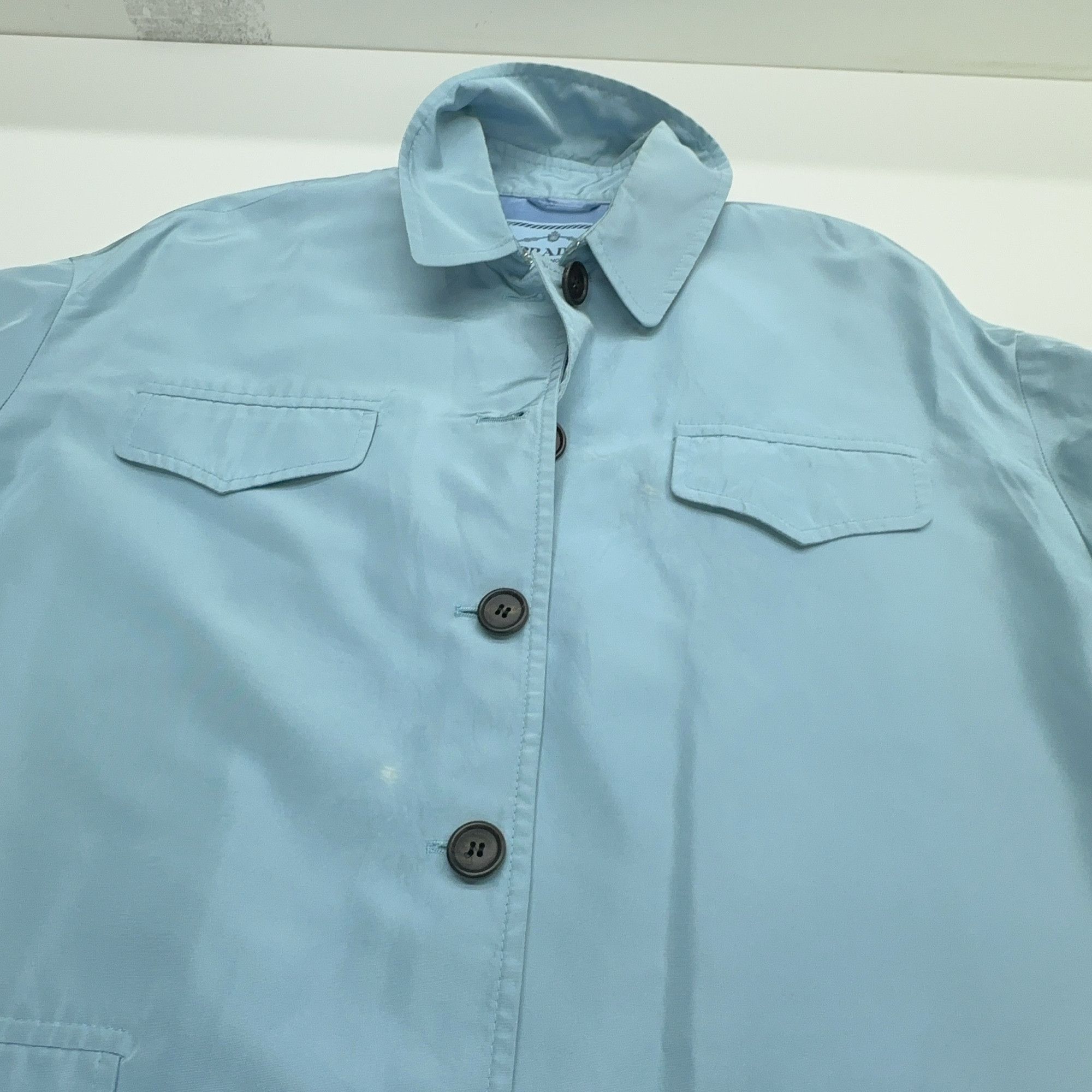 Prada Prada Nylon Button Up Jacket Size 42 Size M / US 6-8 / IT 42-44 - 7 Thumbnail