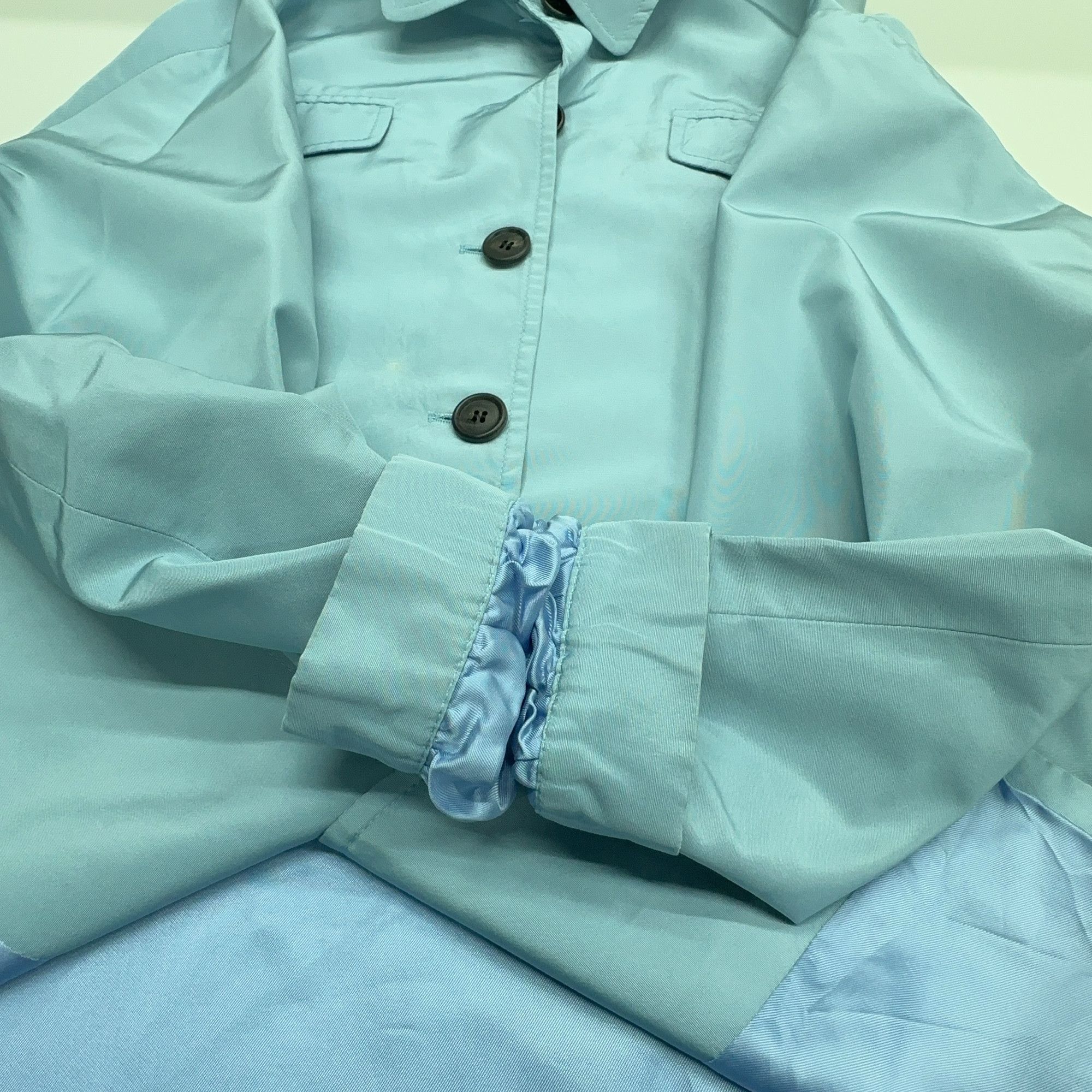 Prada Prada Nylon Button Up Jacket Size 42 Size M / US 6-8 / IT 42-44 - 11 Thumbnail