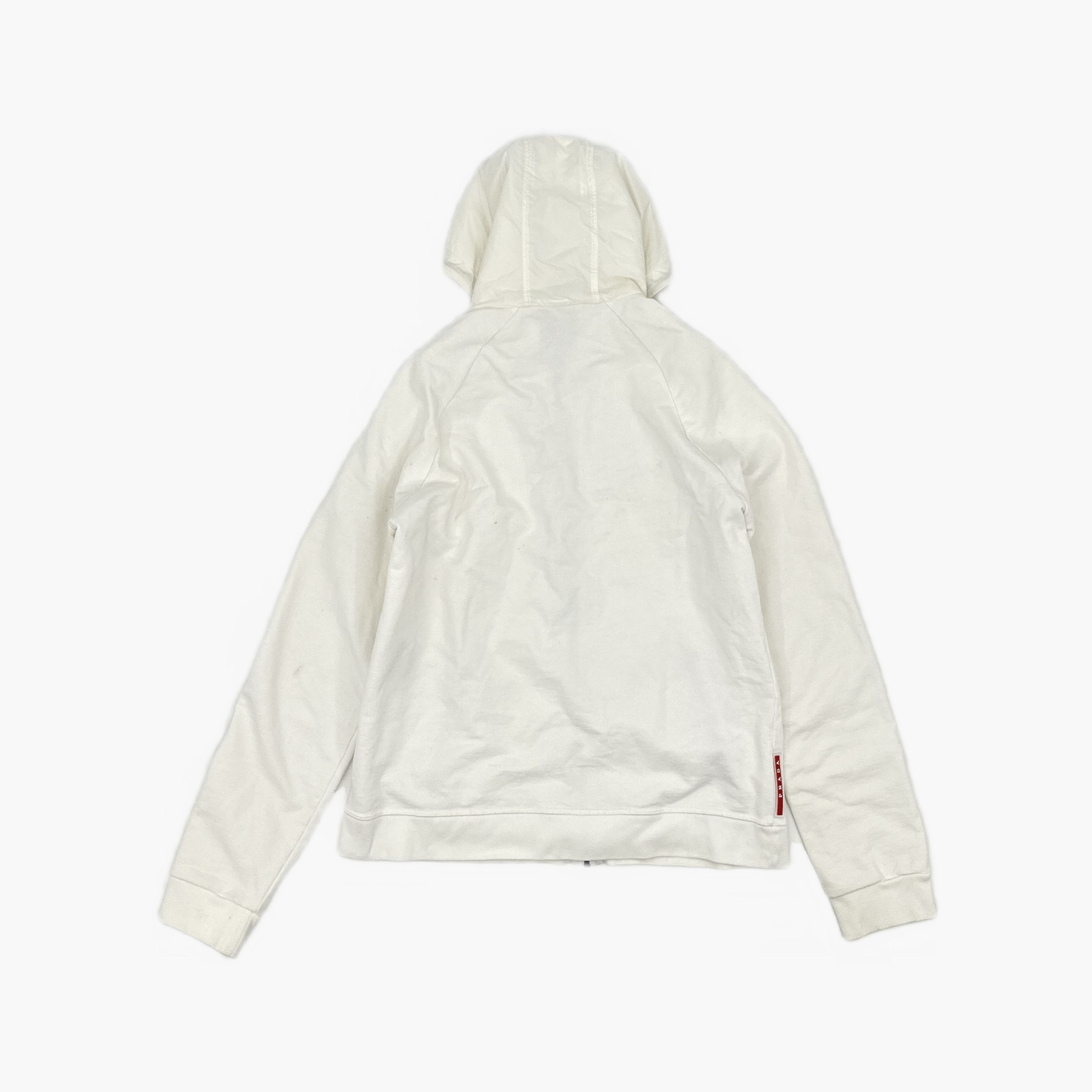 Prada Prada Logo Patch Zip Hoodie US L Size US L / EU 52-54 / 3 - 2 Thumbnail