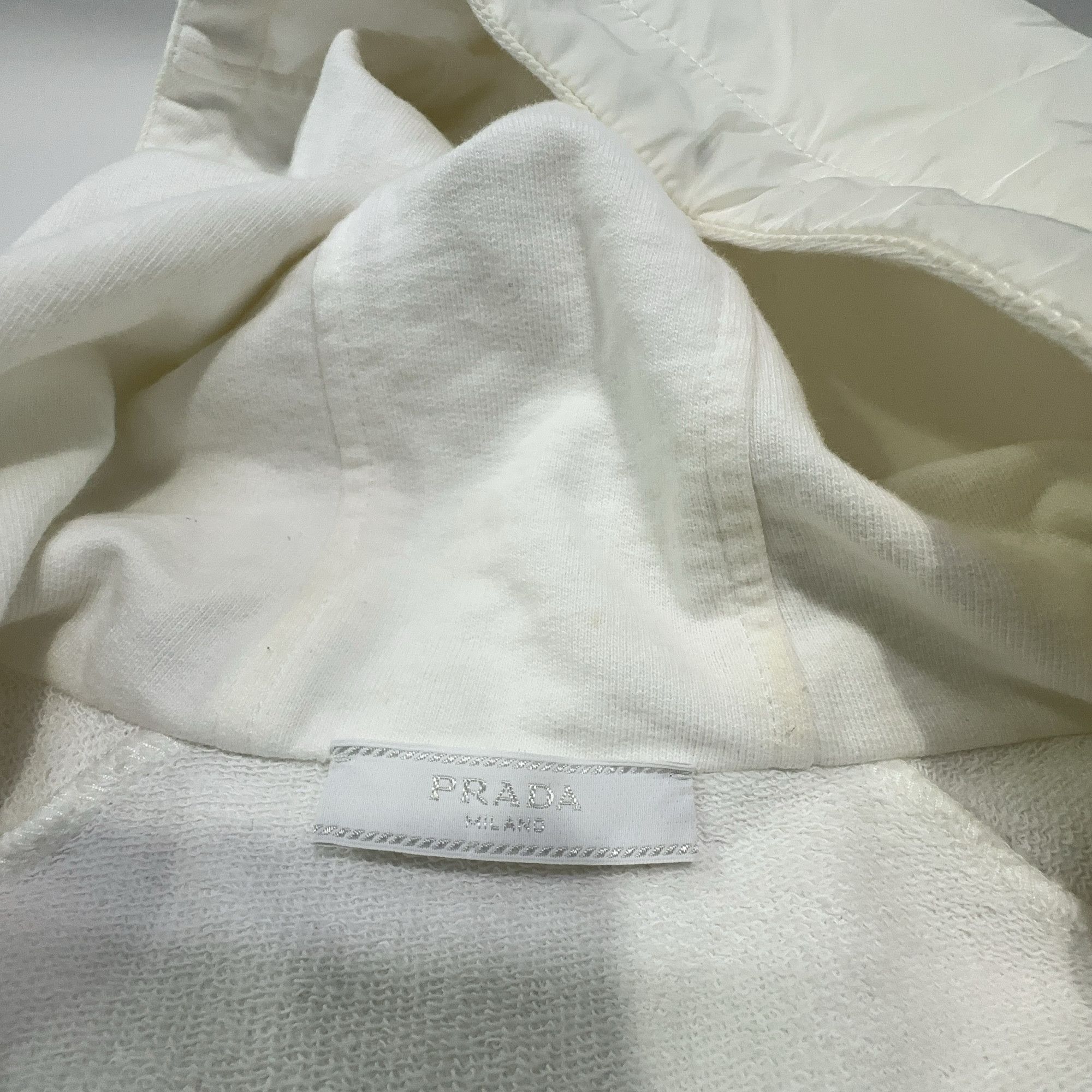 Prada Prada Logo Patch Zip Hoodie US L Size US L / EU 52-54 / 3 - 3 Thumbnail