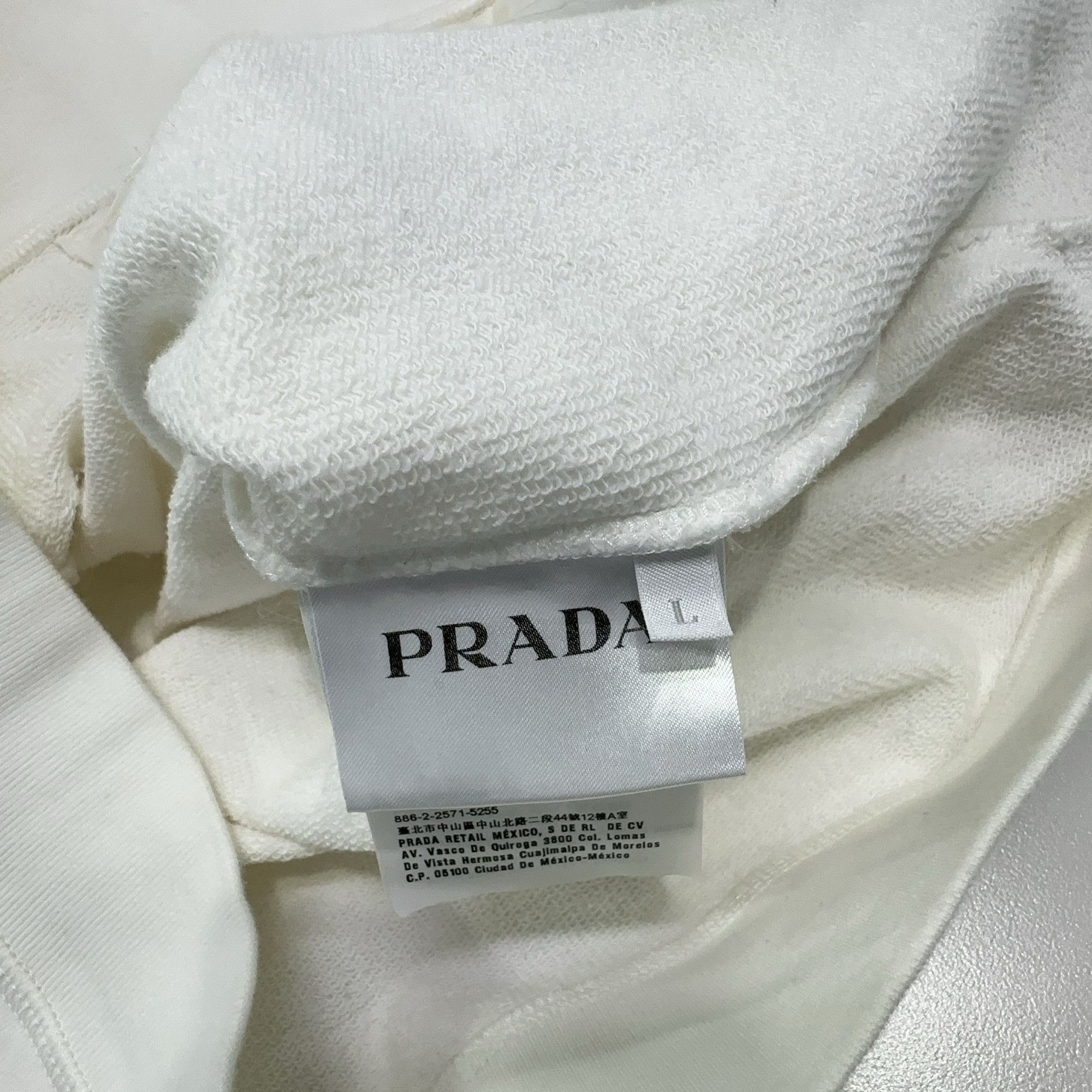 Prada Prada Logo Patch Zip Hoodie US L Size US L / EU 52-54 / 3 - 4 Thumbnail