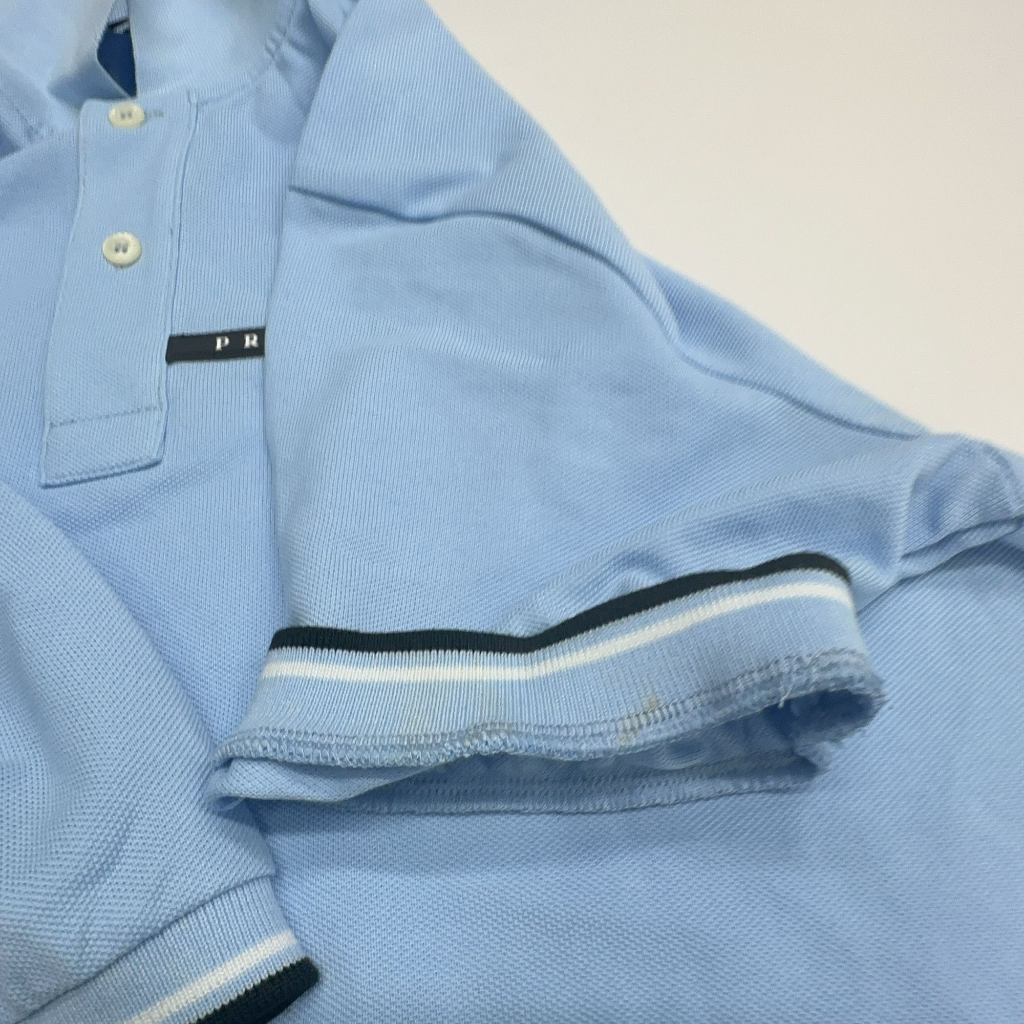 Prada Prada Logo Patch Polo Shirt Size XL Size US XL / EU 56 / 4 - 8 Thumbnail