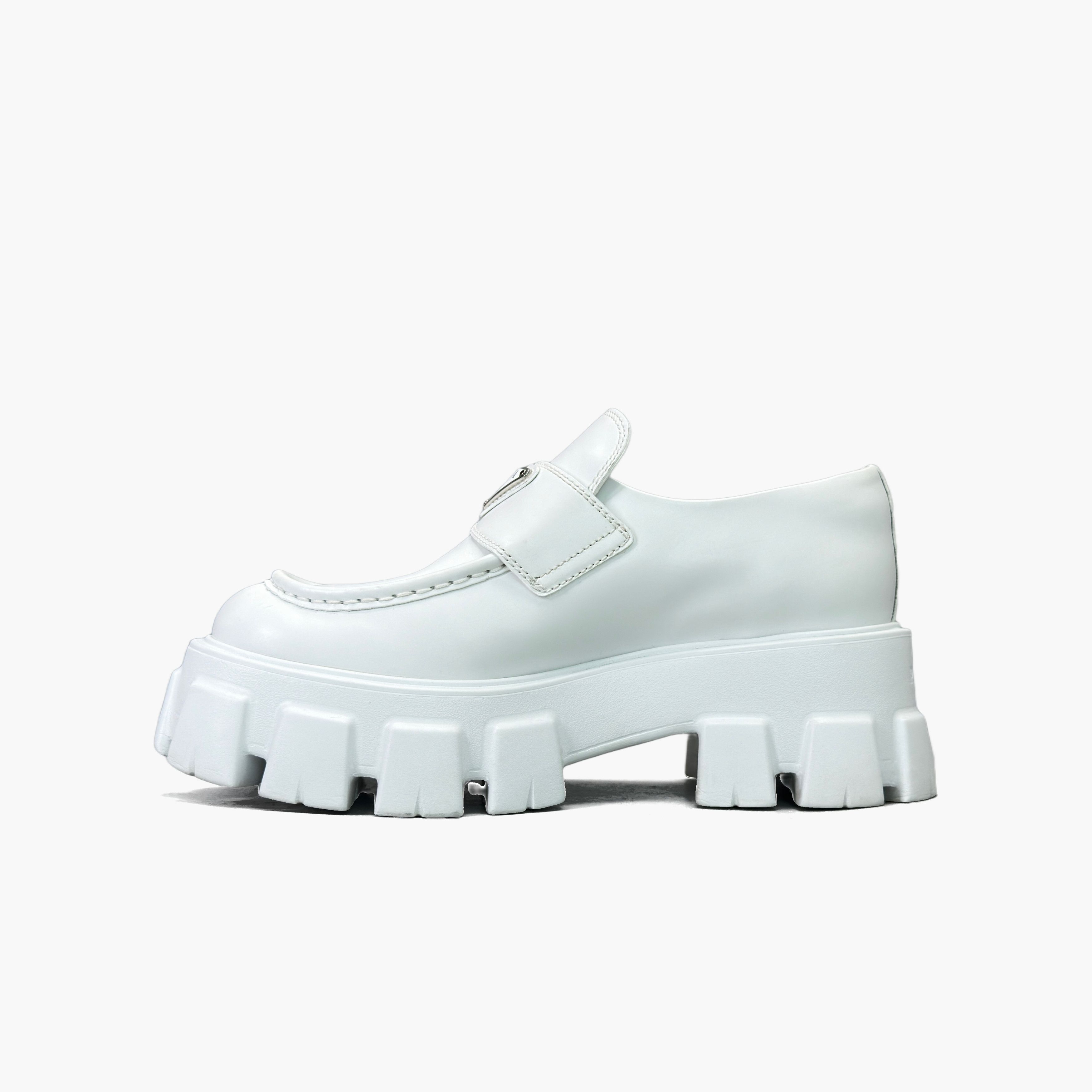 Prada Prada Monolith Logo Loafers Size 38 Size US 8 / IT 38 - 3 Thumbnail