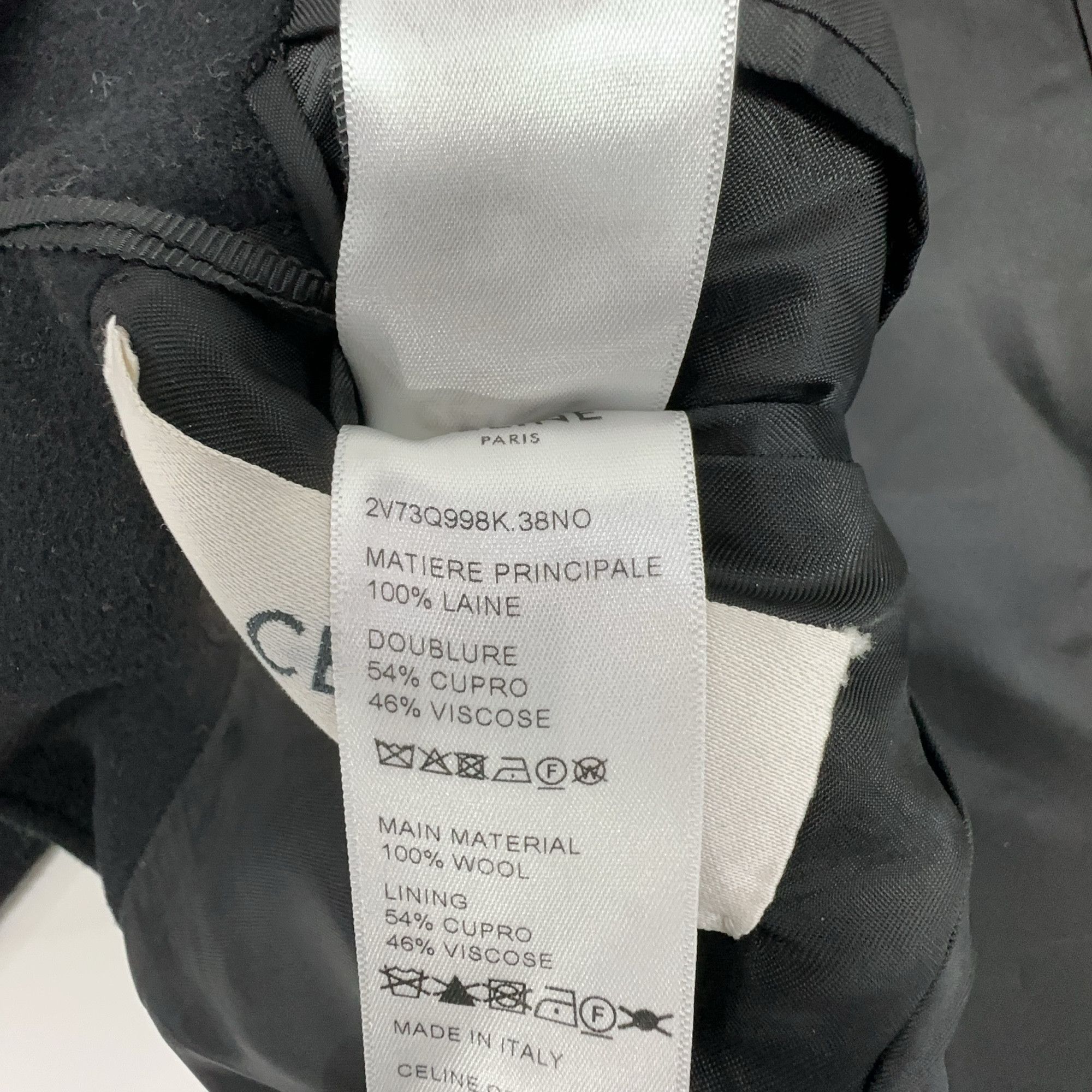 Celine Celine Wool Jacket Size 36 Size XS / US 0-2 / IT 36-38 - 4 Thumbnail