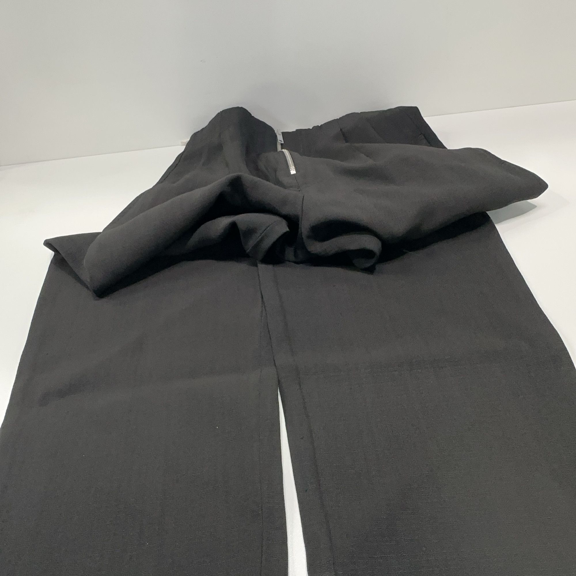 Celine Celine Black Viscose Silk Trousers Size 36 Size 26" / US 2 / IT 38 - 8 Thumbnail
