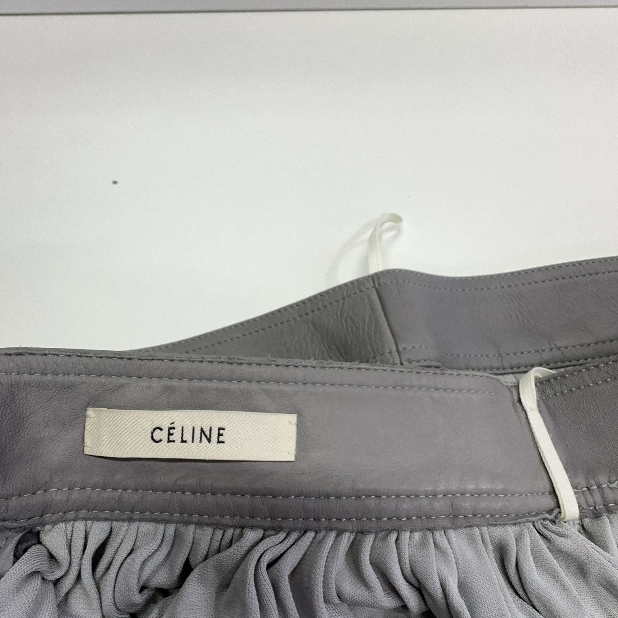 Celine CELINE Viscose Lambskin Midi Skirt Size 36 Size 26" / US 2 / IT 38 - 4 Thumbnail