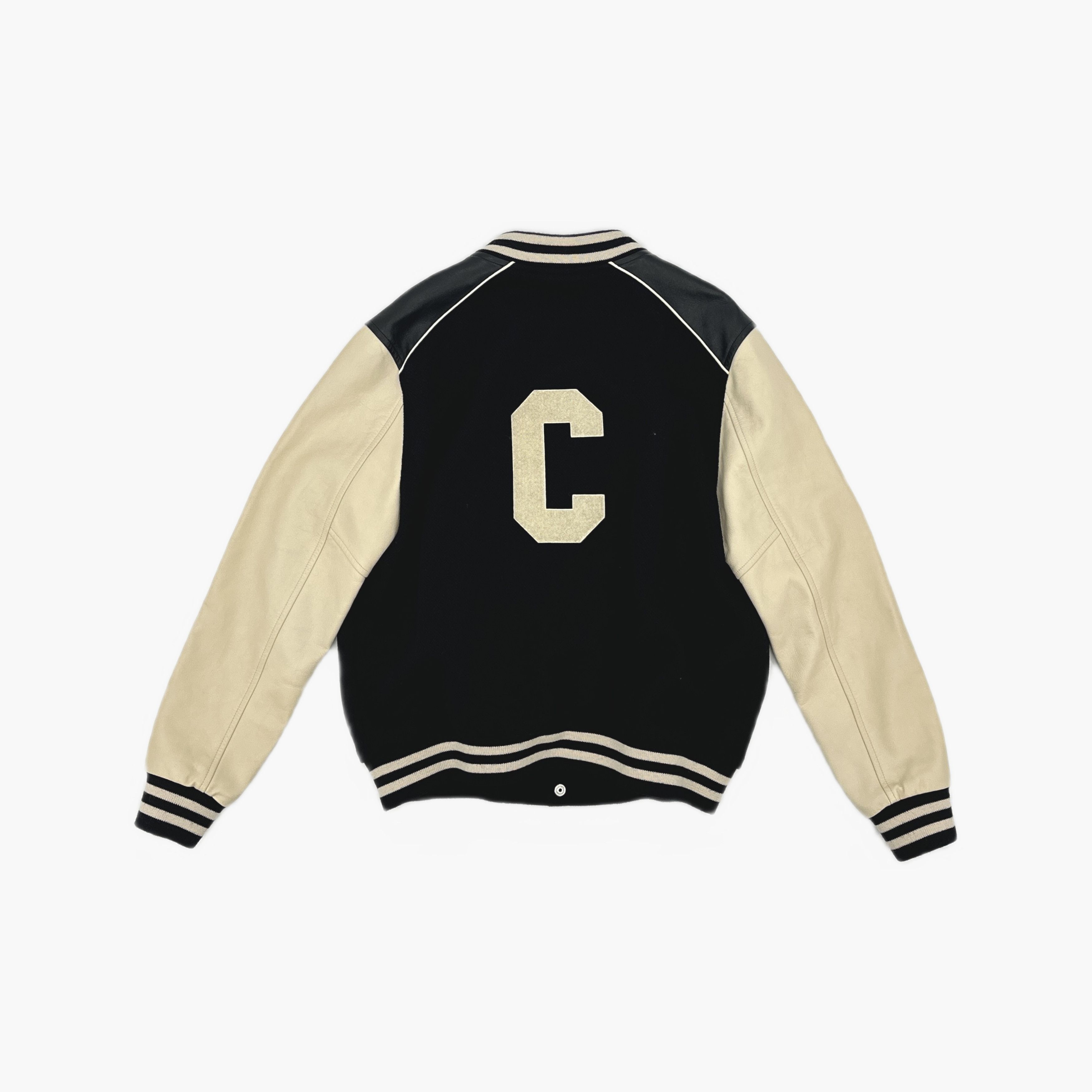 Celine Celine C Logo Varsity Jacket Size 50 Size US M / EU 48-50 / 2 - 2 Thumbnail
