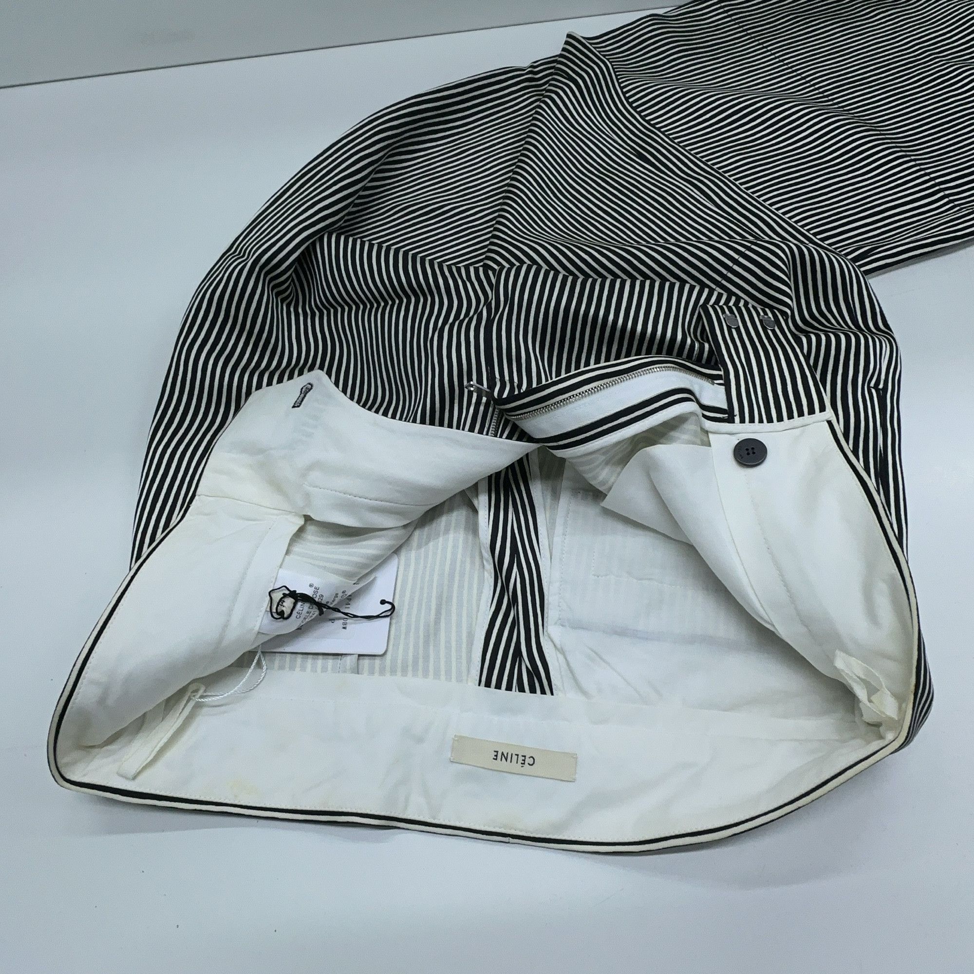 Celine Celine Striped Pants Size 34 Size 25" / US 0 / IT 36 - 6 Thumbnail