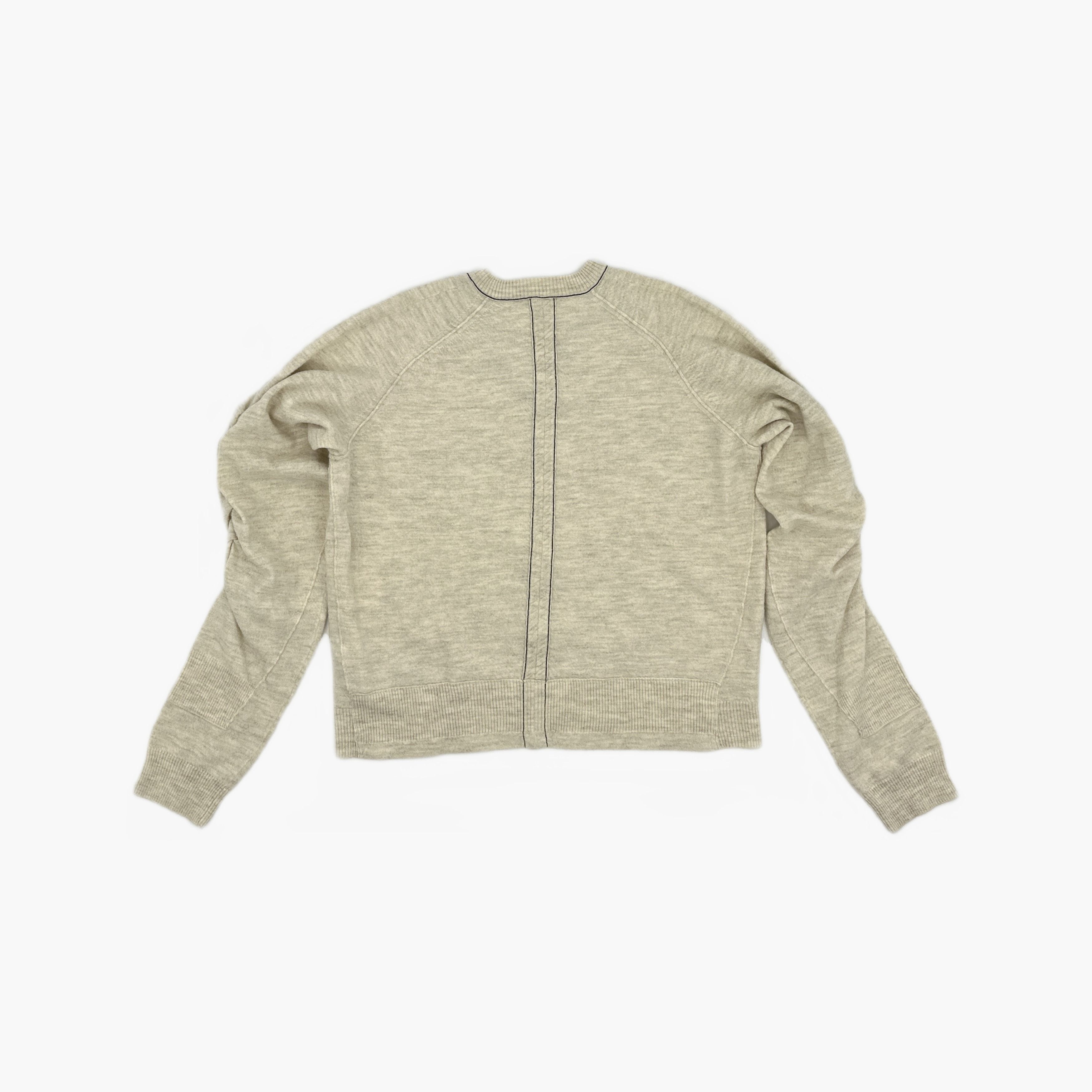 Celine CELINE Beige V-Neck Sweater Size L Size L / US 10 / IT 46 - 2 Thumbnail