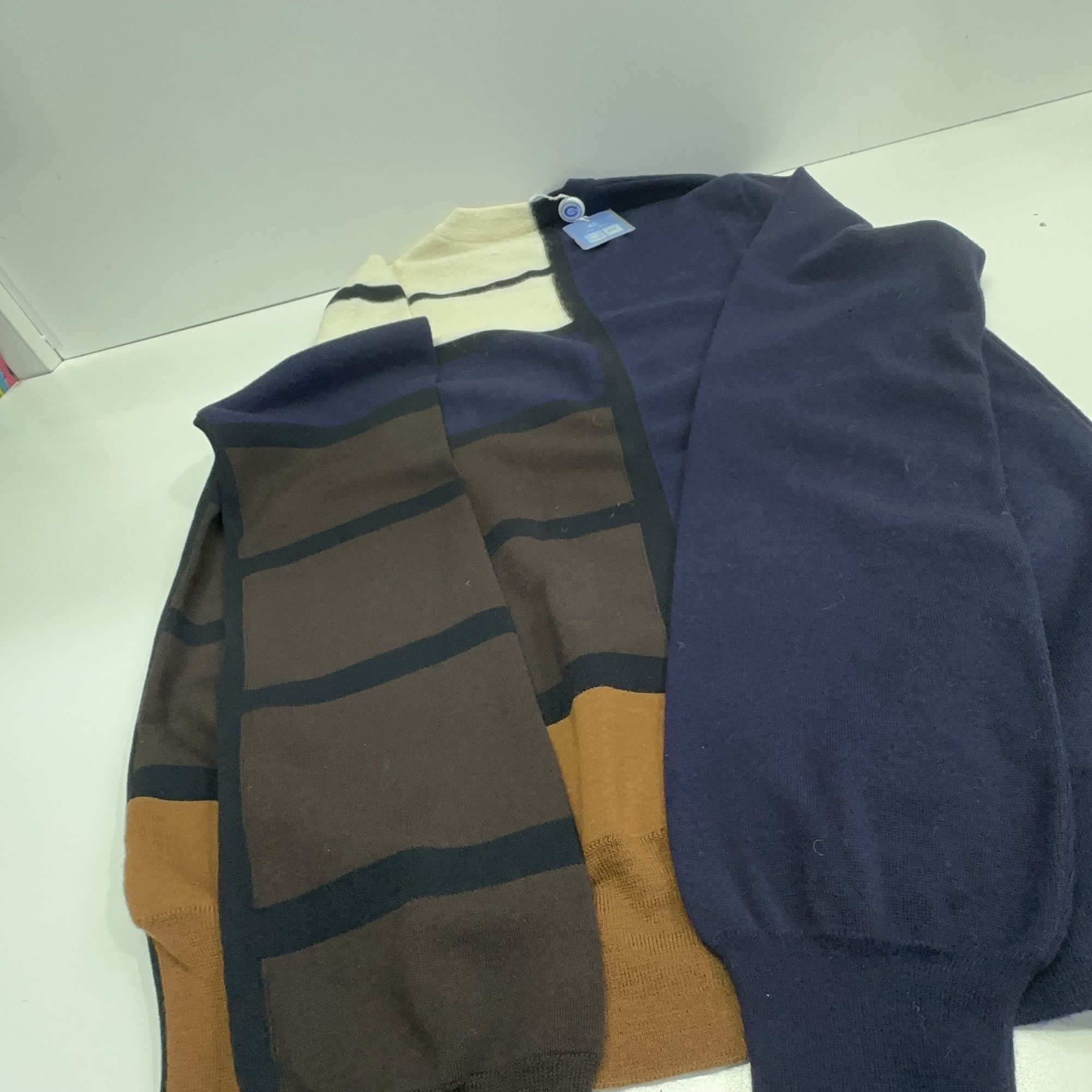 Celine Celine Colorblock Sweater Size XS Size XS / US 0-2 / IT 36-38 - 12 Thumbnail