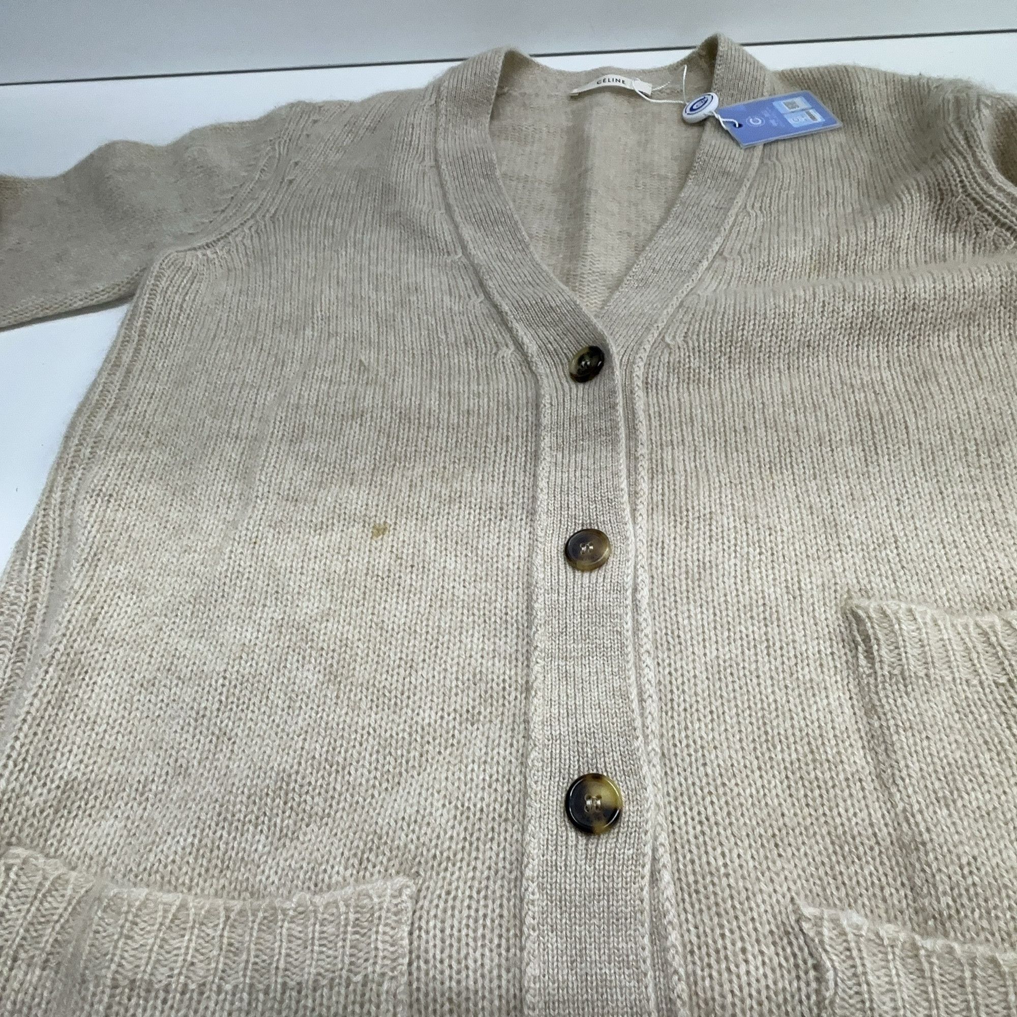 Celine Celine Cashmere Cardigan Size XS Size XS / US 0-2 / IT 36-38 - 6 Thumbnail
