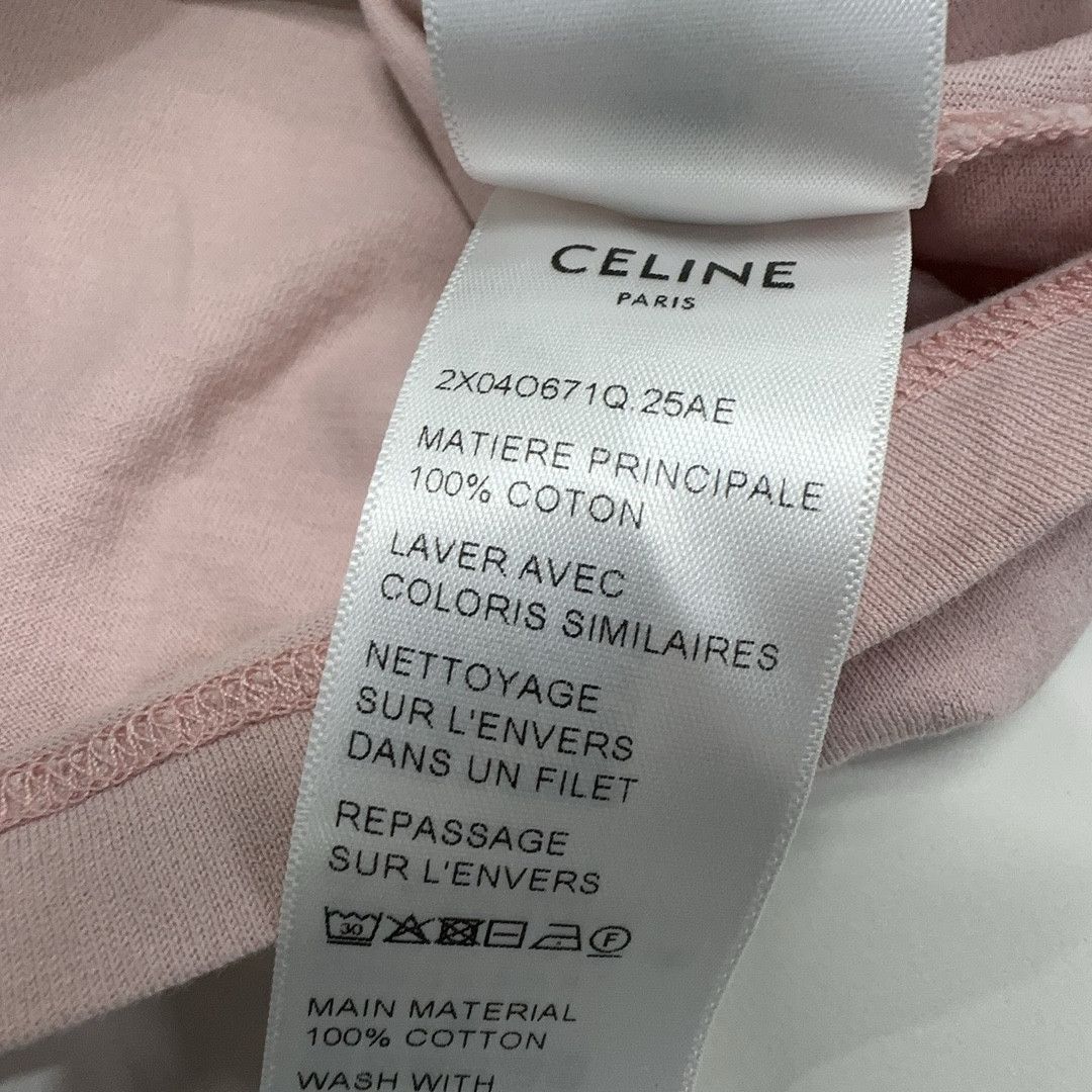 Celine CELINE PARIS Logo T-Shirt Size M Size M / US 6-8 / IT 42-44 - 4 Thumbnail