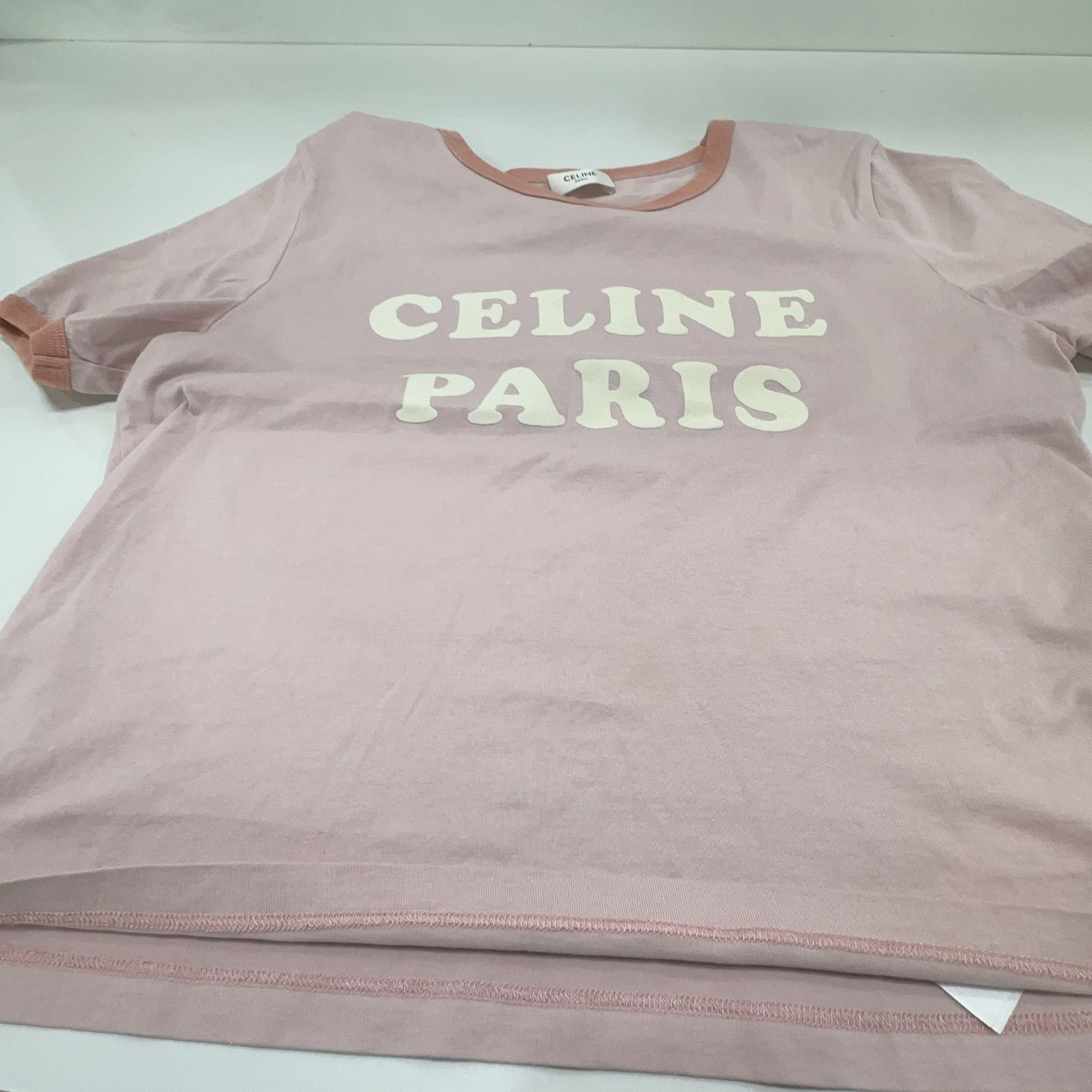Celine CELINE PARIS Logo T-Shirt Size M Size M / US 6-8 / IT 42-44 - 6 Thumbnail