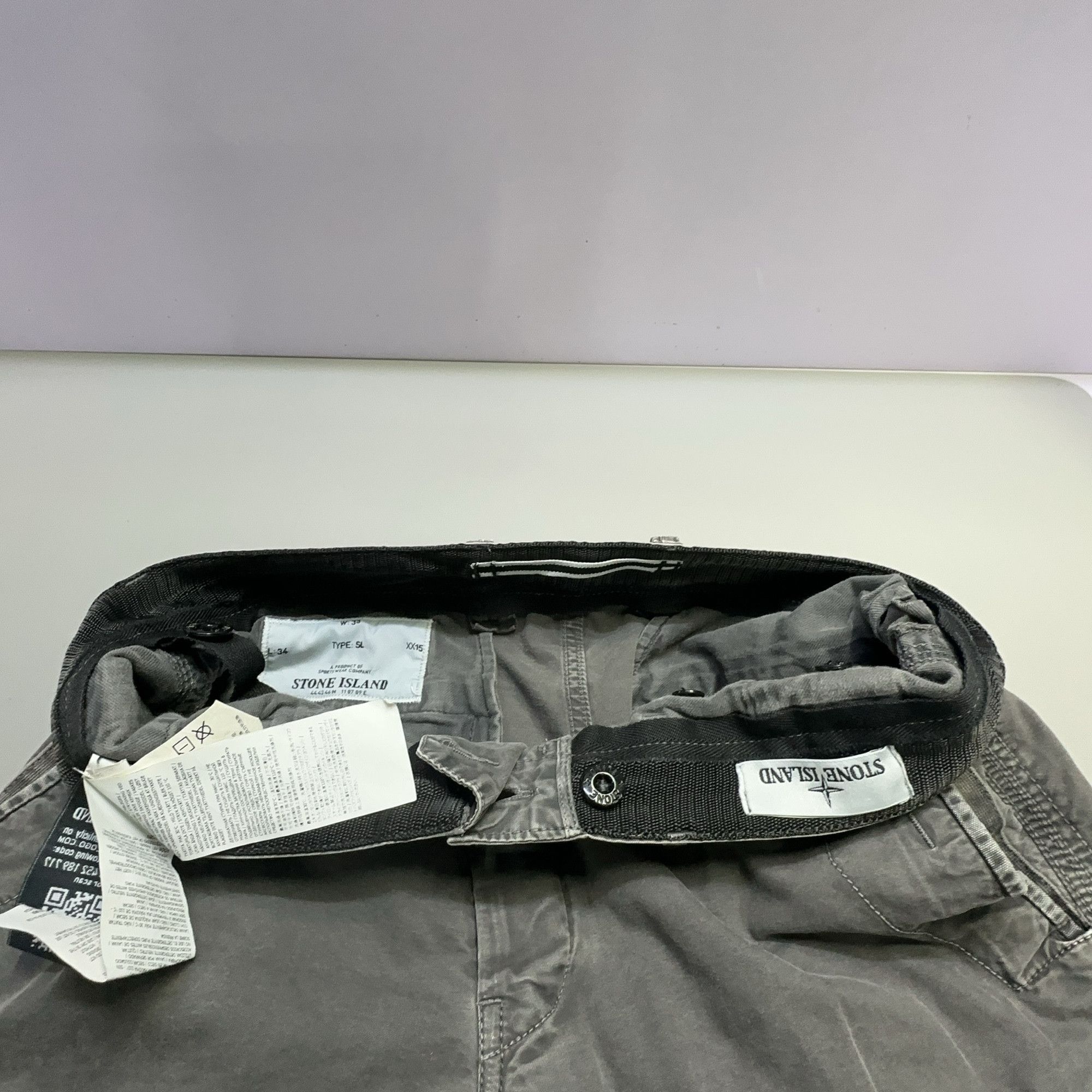 Stone Island Stone Island Compass Patch Cargo Pants Size 33 Size US 33 - 8 Thumbnail