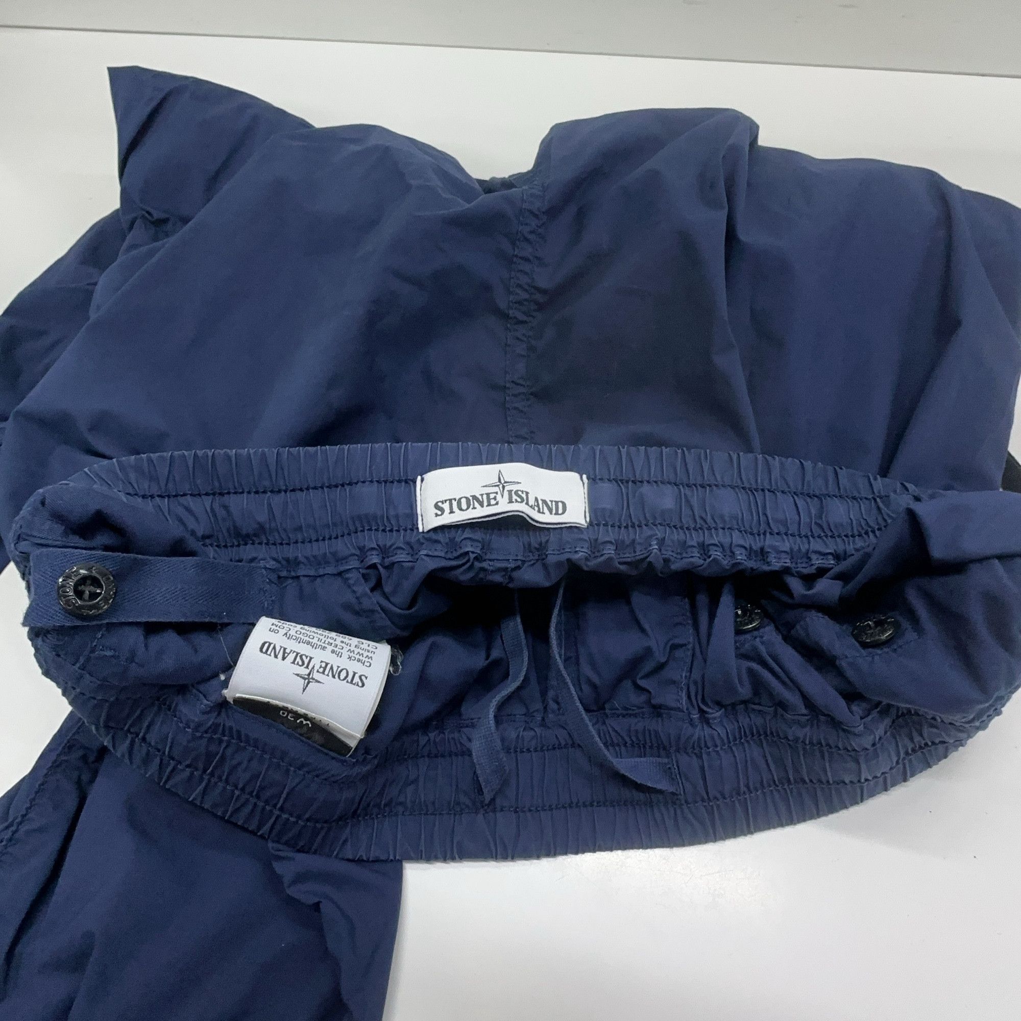 Stone Island Stone Island Navy Cargo Joggers Size 30 Size US 30 / EU 46 - 5 Thumbnail